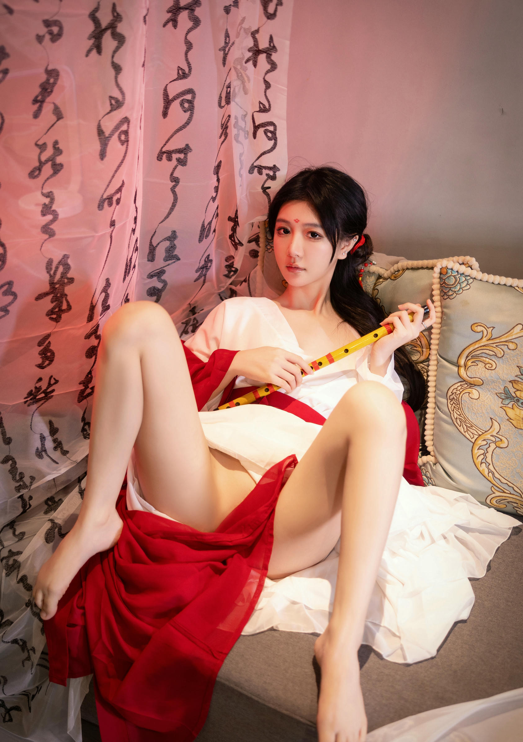 谢小蒽(幼幼) 古风长笛写真[142P／1.20GB]_第2集