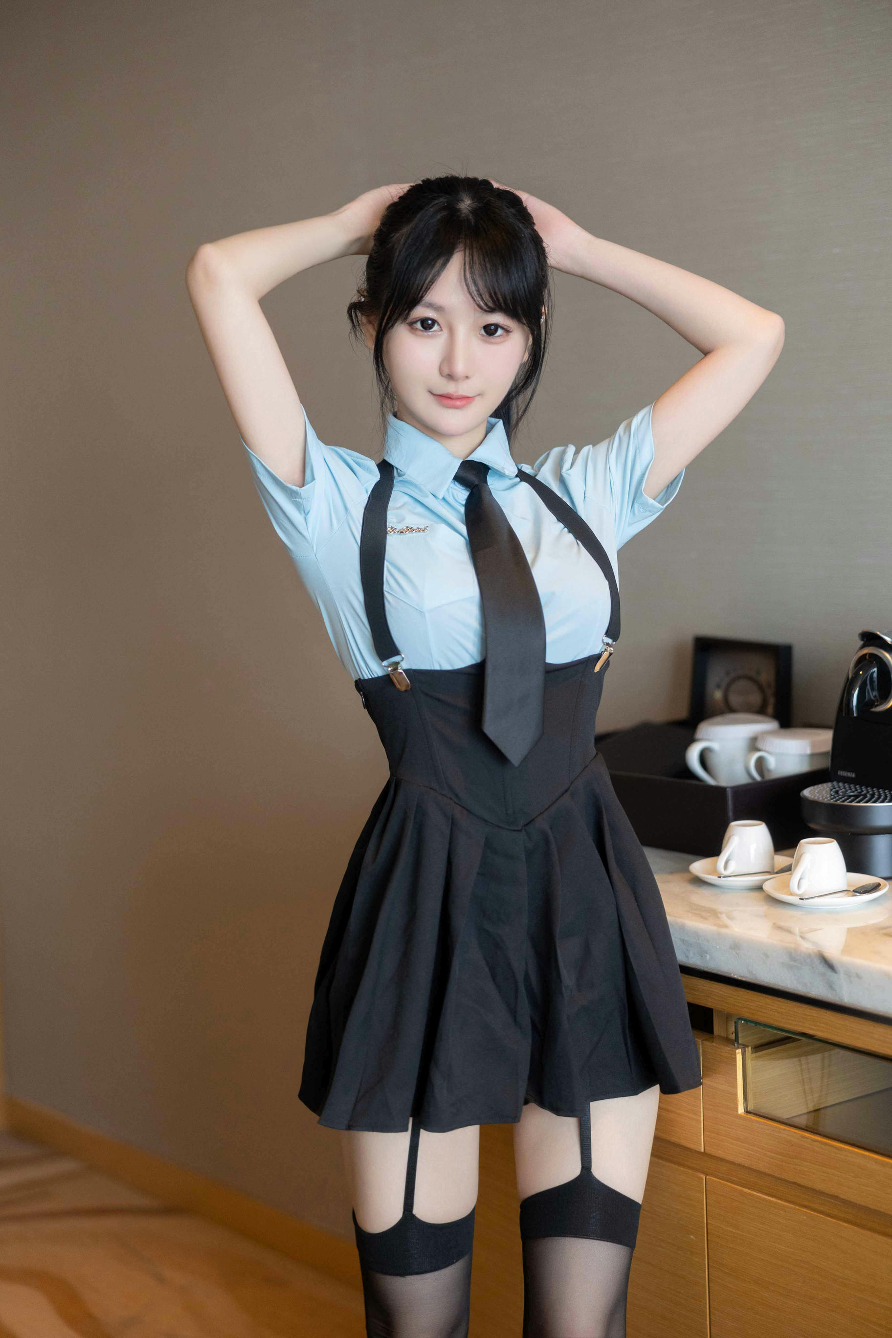 谢小蒽(幼幼) 蓝色JK制服[101P／513MB]_第4集