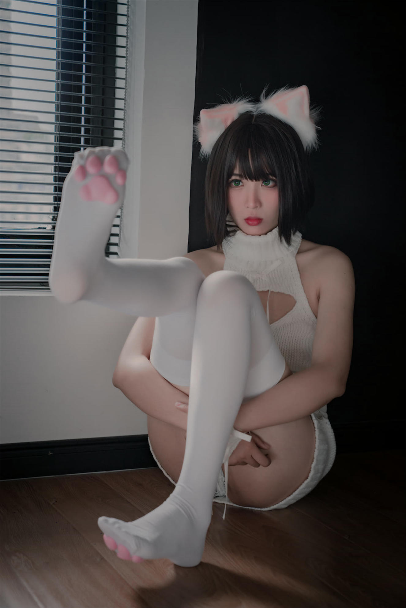 轩萧学姐 NO.011 猫爪袜 [40P-118MB]_第1集