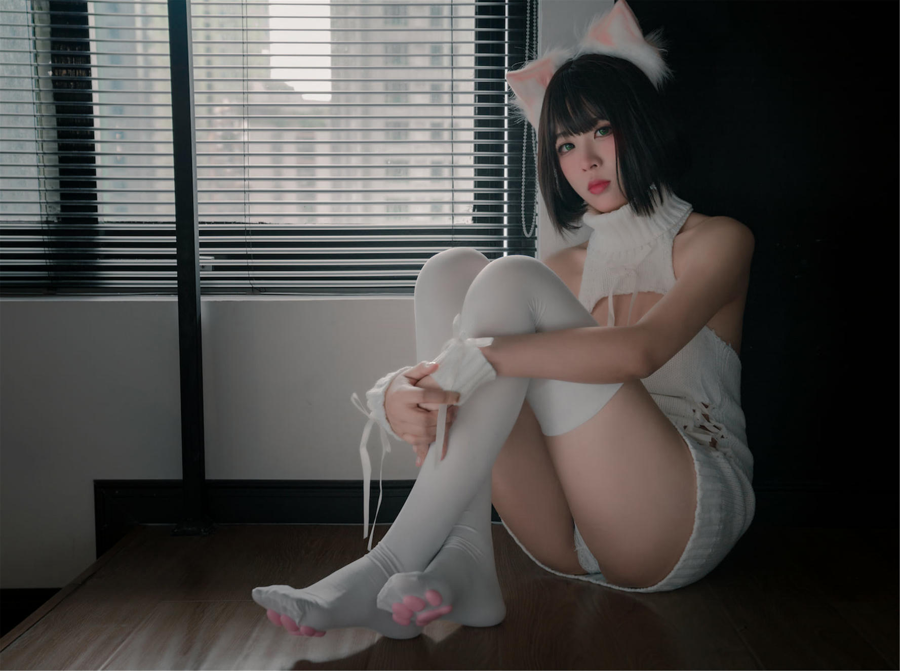 轩萧学姐 NO.011 猫爪袜 [40P-118MB]_第1集