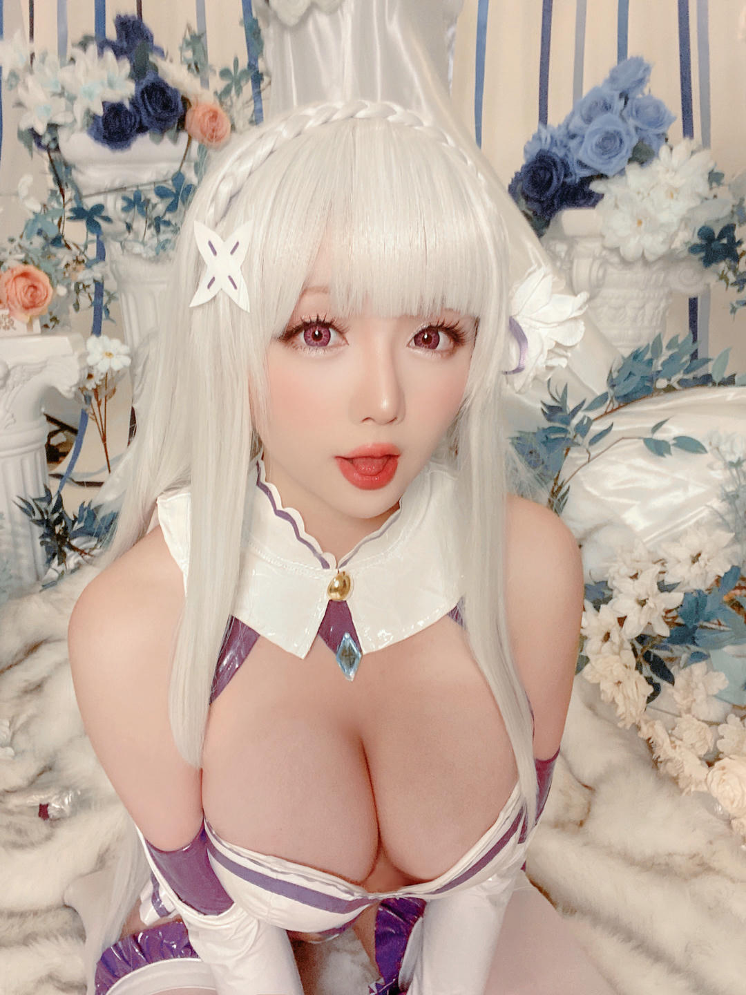 星之迟迟 - NO.91 2021年正片合集 爱蜜莉雅同人 [97P2V-1.73GB]-自拍_第1集