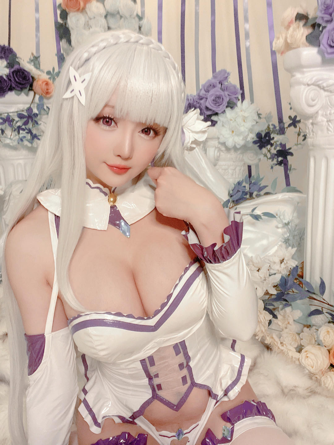 星之迟迟 - NO.91 2021年正片合集 爱蜜莉雅同人 [97P2V-1.73GB]-自拍_第1集