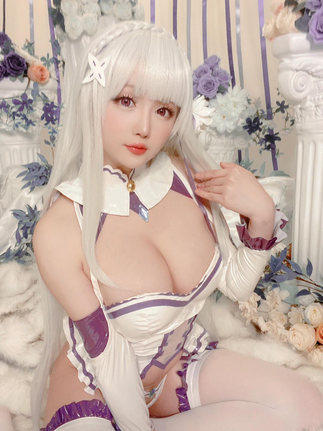 星之迟迟 - NO.91 2021年正片合集 爱蜜莉雅同人 [97P2V-1.73GB]-自拍_第1集