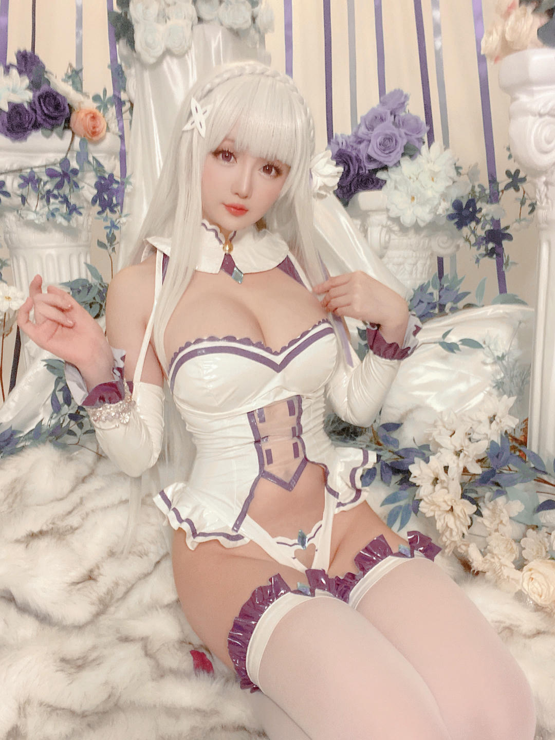 星之迟迟 - NO.91 2021年正片合集 爱蜜莉雅同人 [97P2V-1.73GB]-自拍_第1集