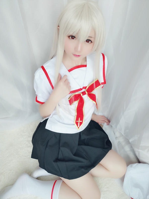 星之迟迟 - VOL.03 伊莉雅同人包 [60P-49MB]-伊莉雅制服（60P）_第1集