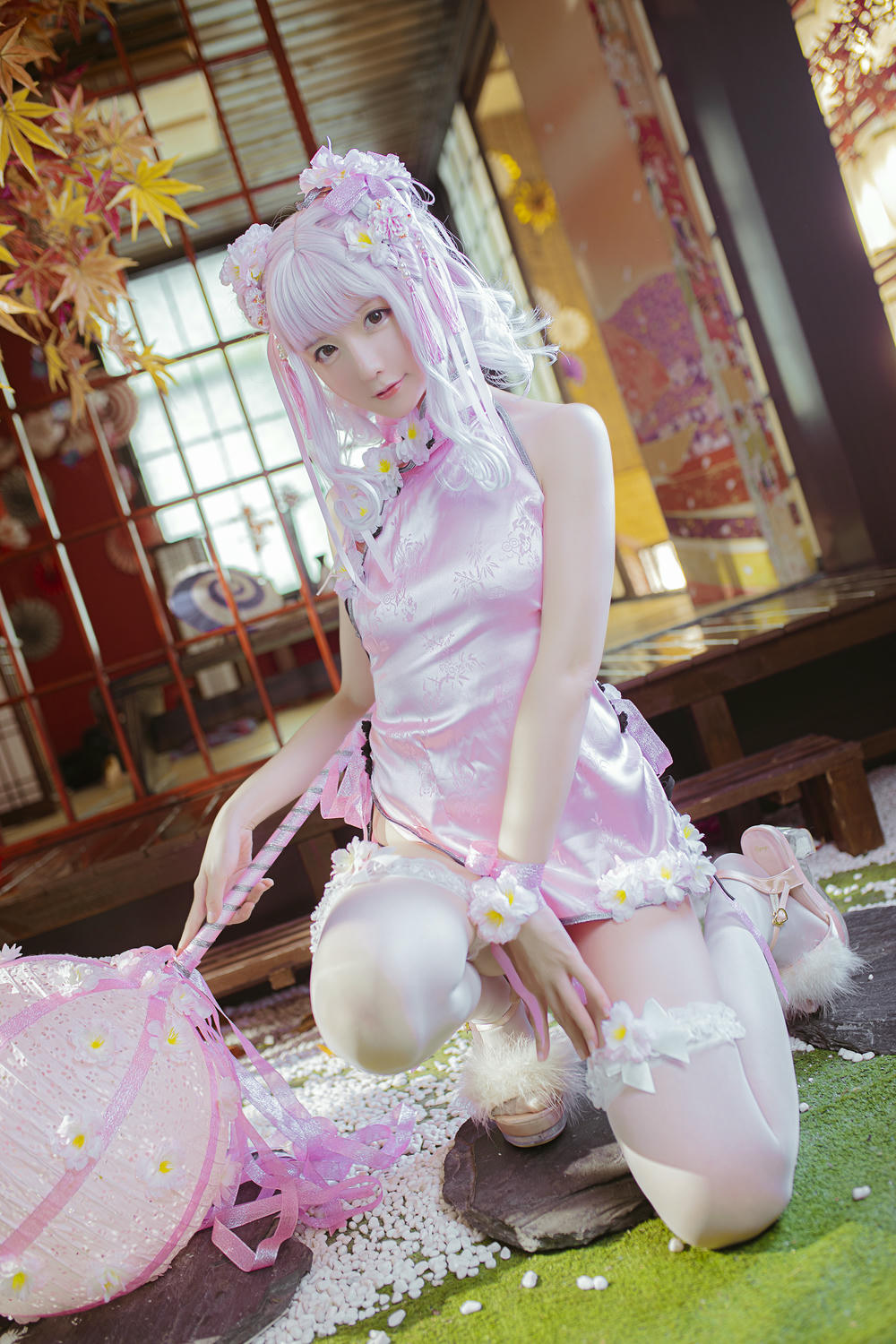 星之迟迟 - NO.07 花鸟风月 电子版 [305P-955MB]-《花鸟风月》电子版-花与旗袍-粉_第1集