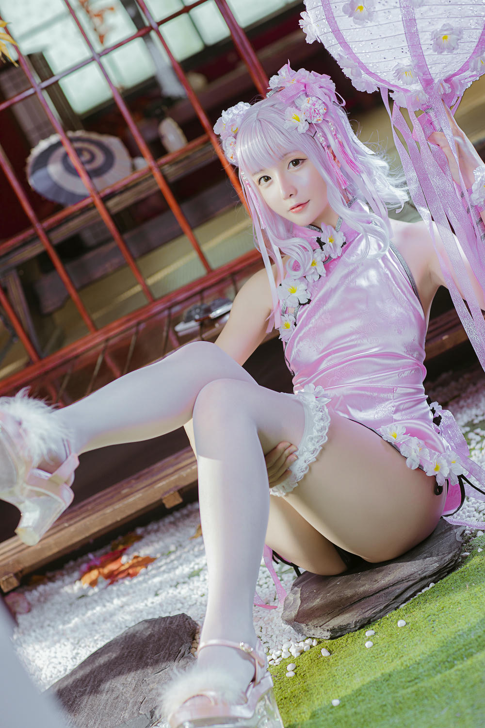 星之迟迟 - NO.07 花鸟风月 电子版 [305P-955MB]-《花鸟风月》电子版-花与旗袍-粉_第1集