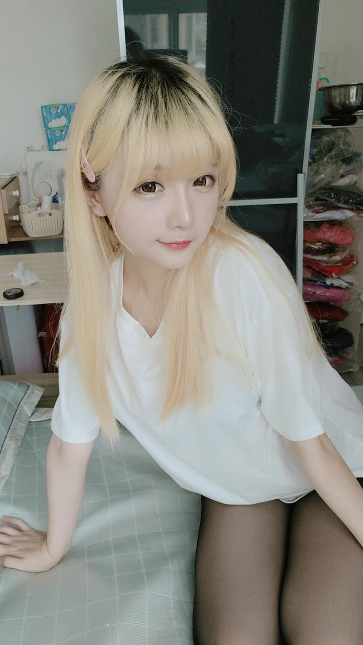 星之迟迟 - 定制05 6-22 白T恤 [62P2V-501MB]_第1集