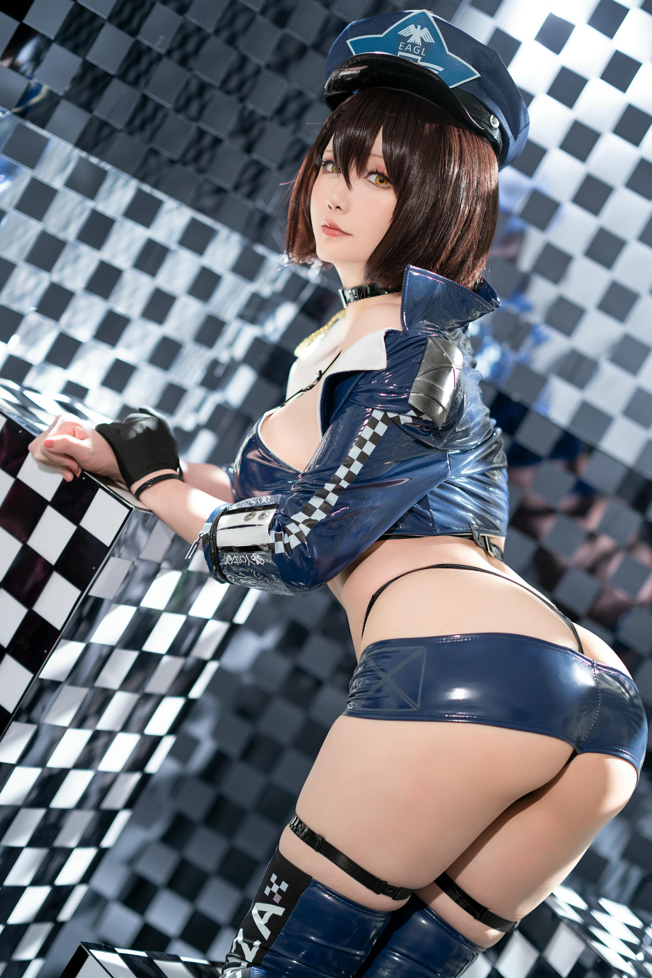 星之迟迟 NO.185 2023 3月计划B 碧蓝航线 巴尔的摩赛车服 [51P1V 379MB]_第2集