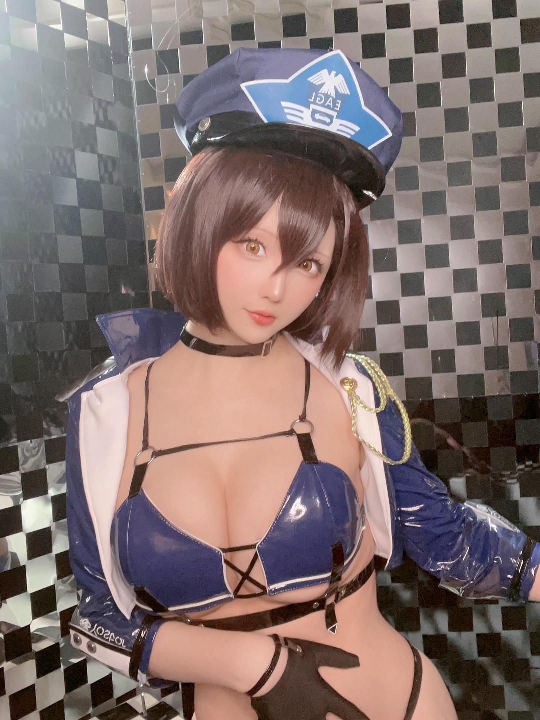 星之迟迟 NO.185 2023 3月计划B 碧蓝航线 巴尔的摩赛车服 [51P1V 379MB]_第2集
