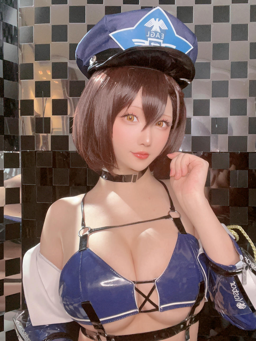 星之迟迟 NO.185 2023 3月计划B 碧蓝航线 巴尔的摩赛车服 [51P1V 379MB]_第3集