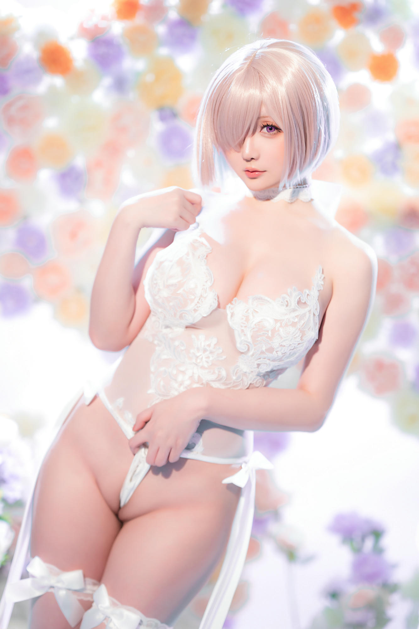 星之迟迟 NO.186 2023 3月计划C FGO 玛修婚纱 [78P1V 423MB]_第3集