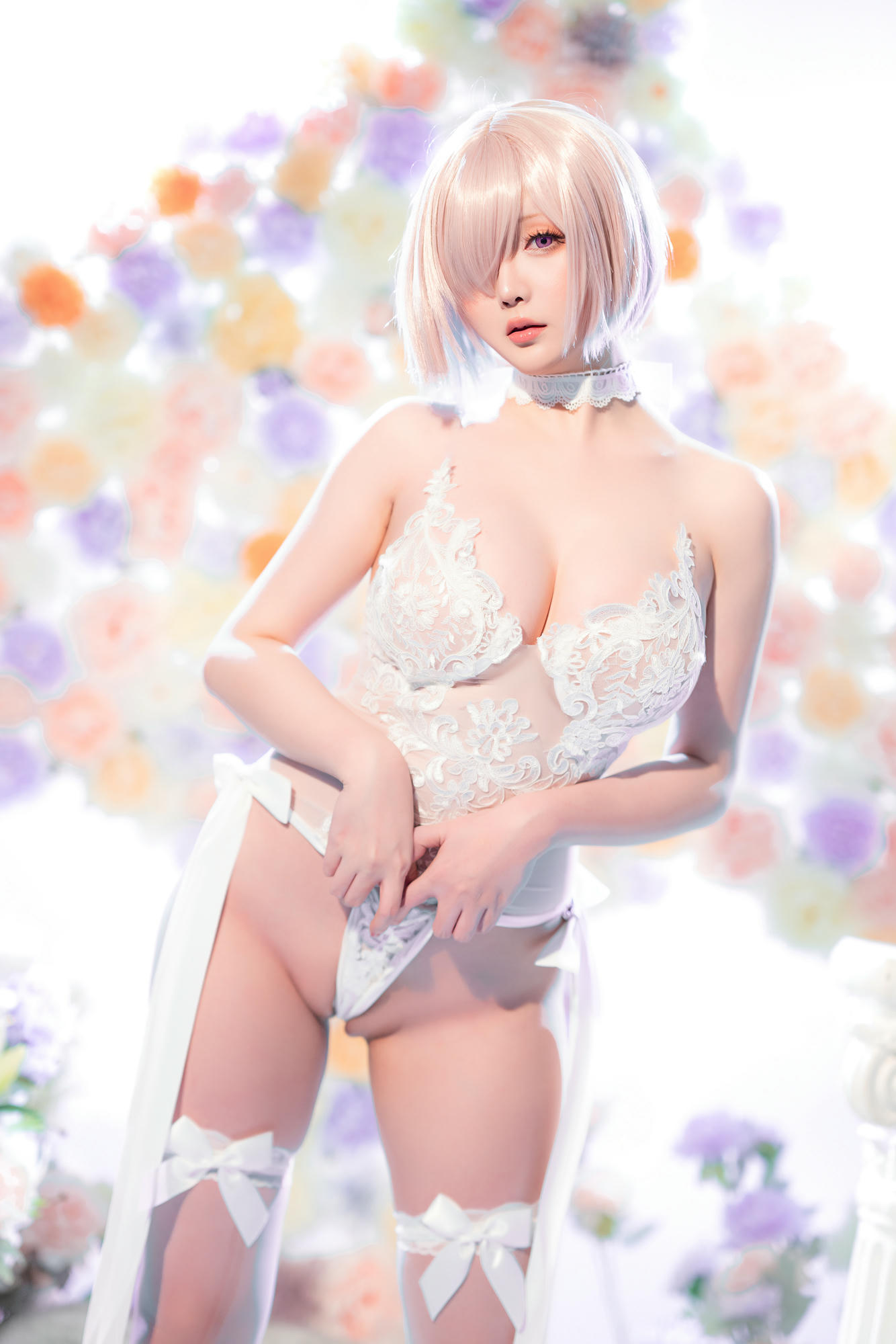 星之迟迟 NO.186 2023 3月计划C FGO 玛修婚纱 [78P1V 423MB]_第3集