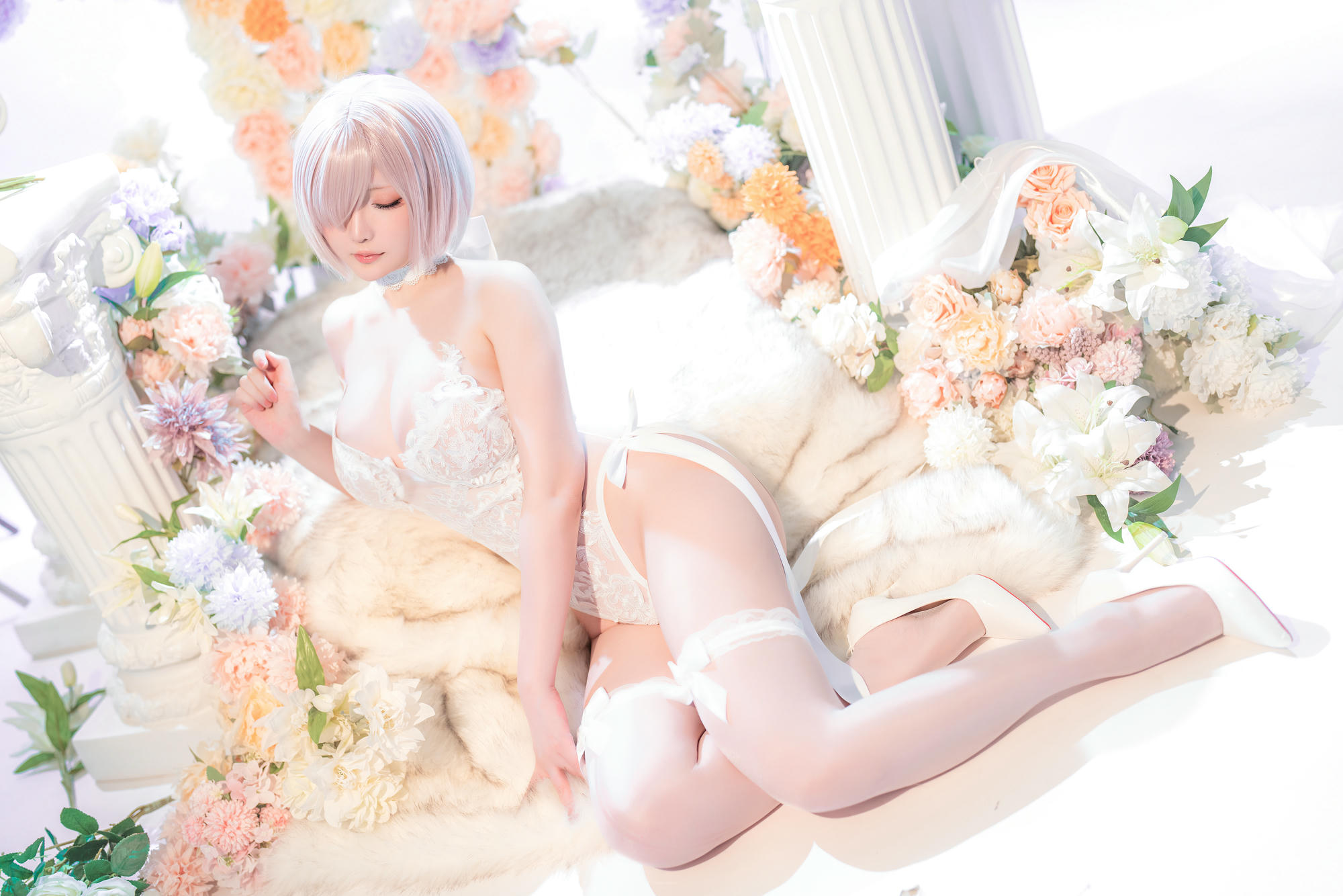 星之迟迟 NO.186 2023 3月计划C FGO 玛修婚纱 [78P1V 423MB]_第3集