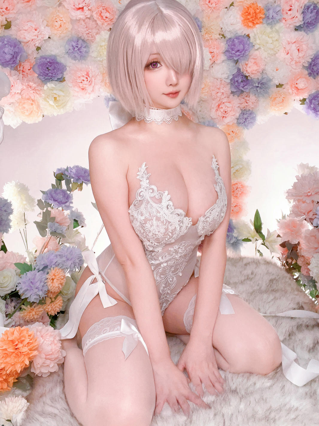 星之迟迟 NO.186 2023 3月计划C FGO 玛修婚纱 [78P1V 423MB]_第4集