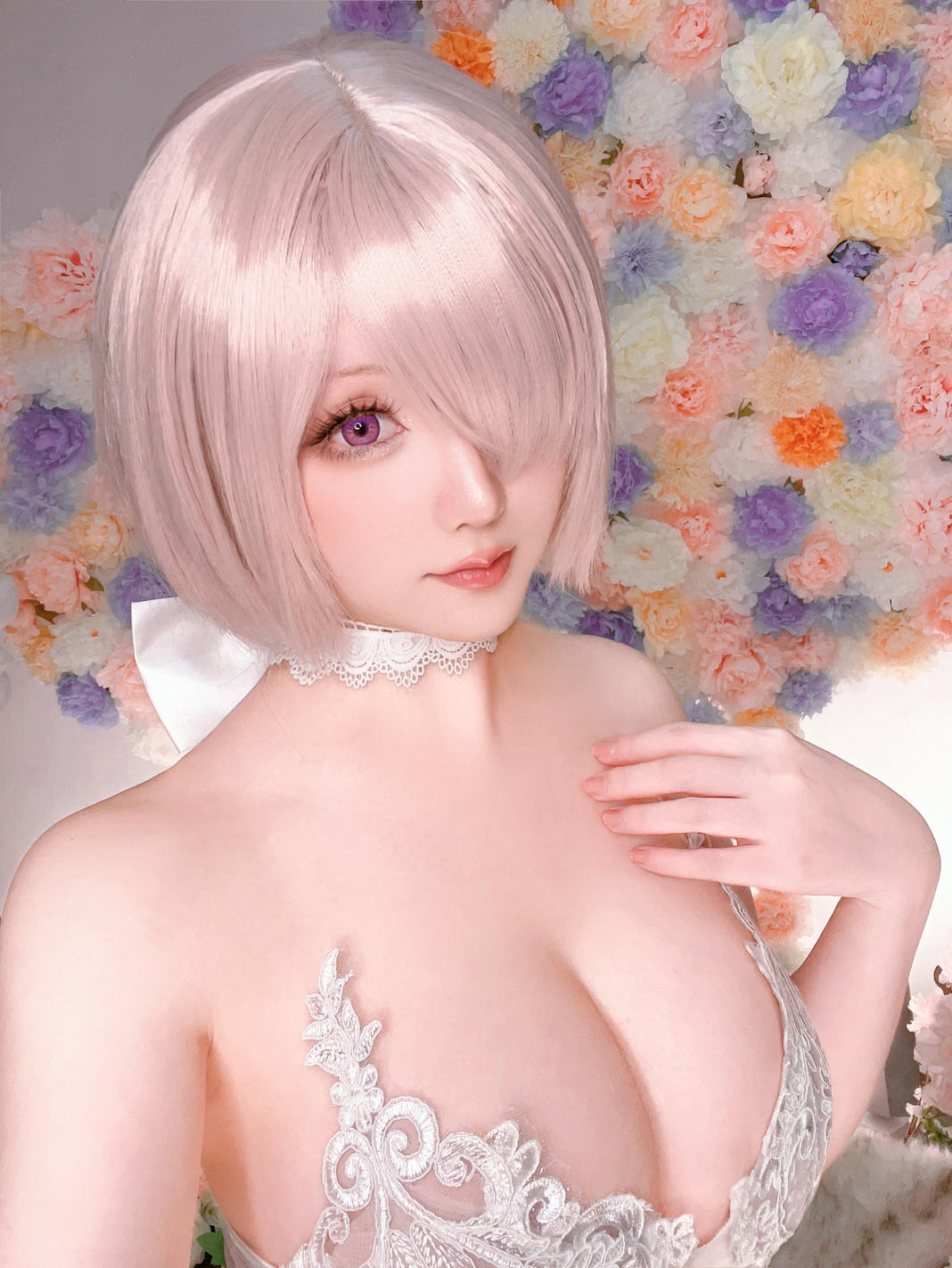 星之迟迟 NO.186 2023 3月计划C FGO 玛修婚纱 [78P1V 423MB]_第4集