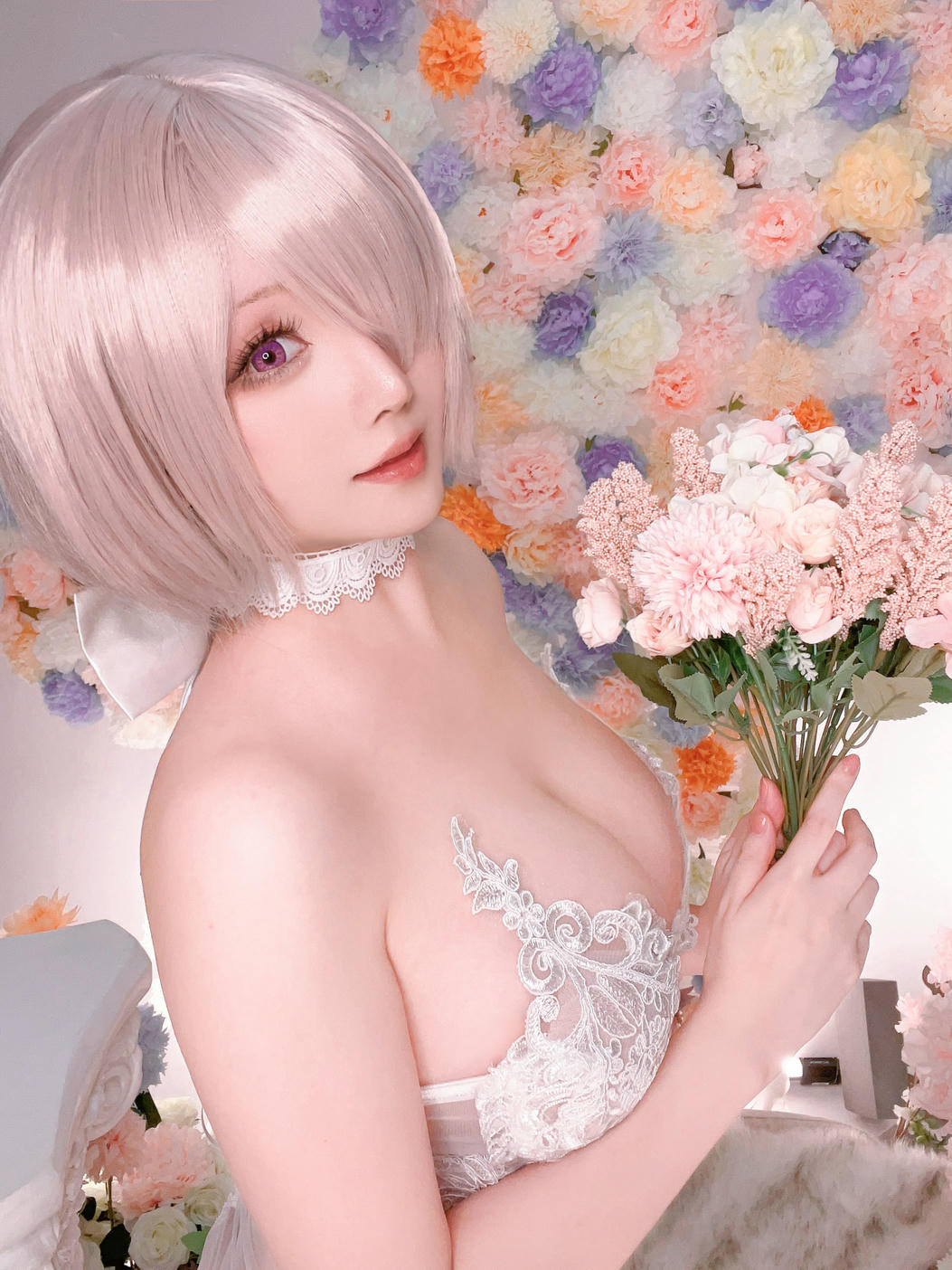星之迟迟 NO.186 2023 3月计划C FGO 玛修婚纱 [78P1V 423MB]_第4集