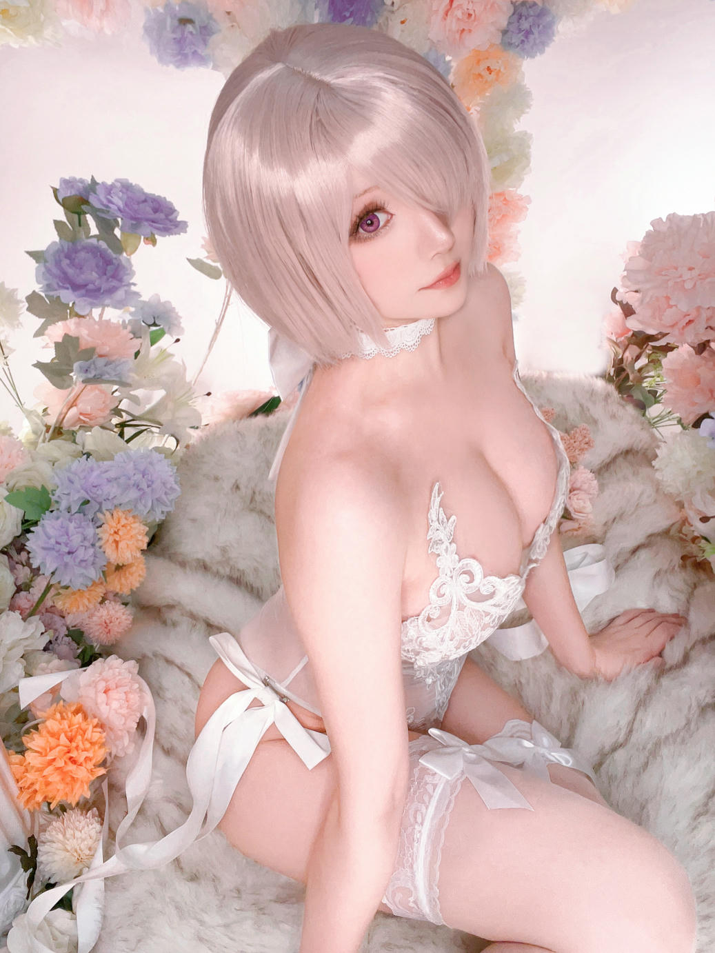 星之迟迟 NO.186 2023 3月计划C FGO 玛修婚纱 [78P1V 423MB]_第4集
