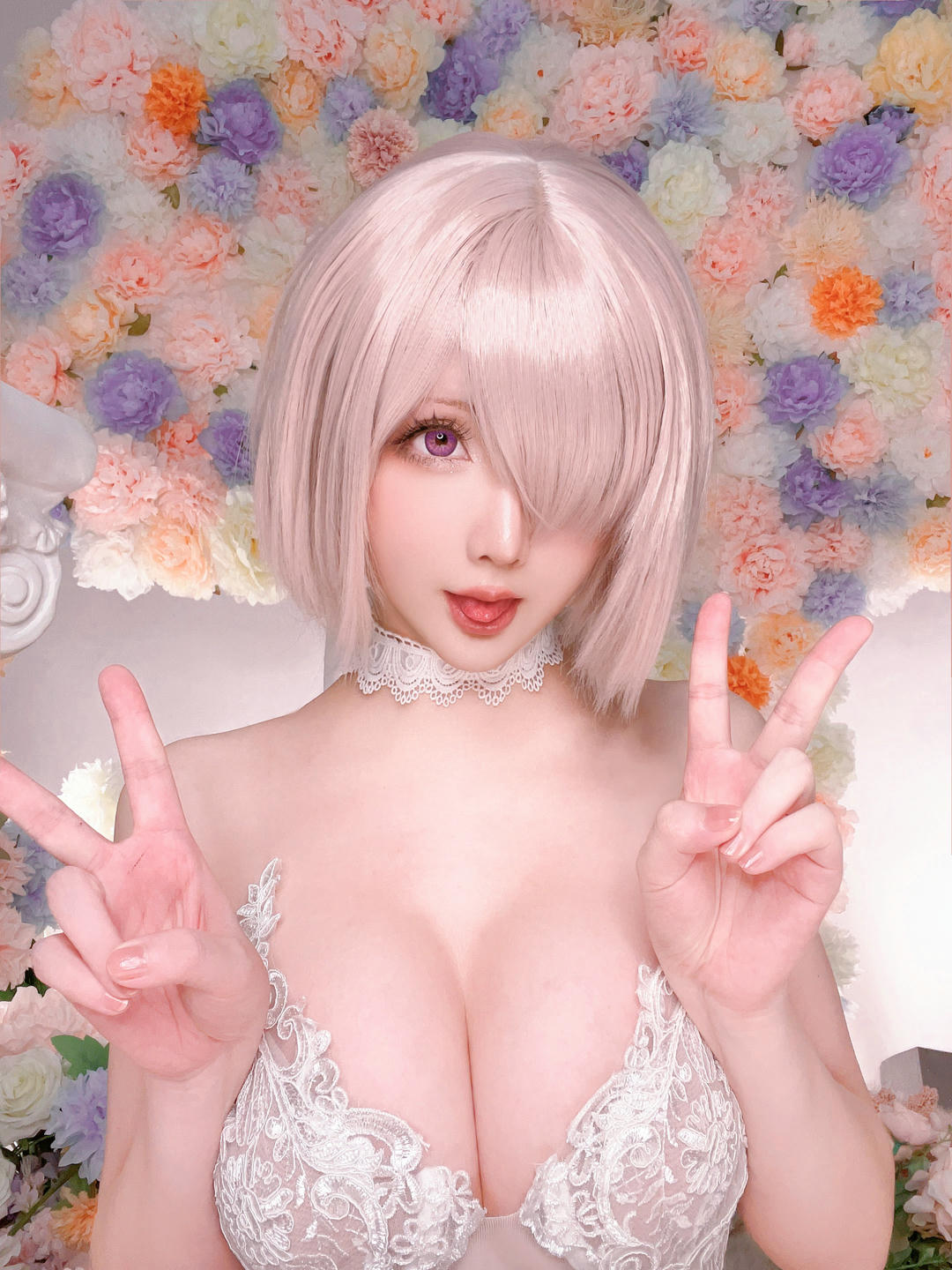星之迟迟 NO.186 2023 3月计划C FGO 玛修婚纱 [78P1V 423MB]_第4集