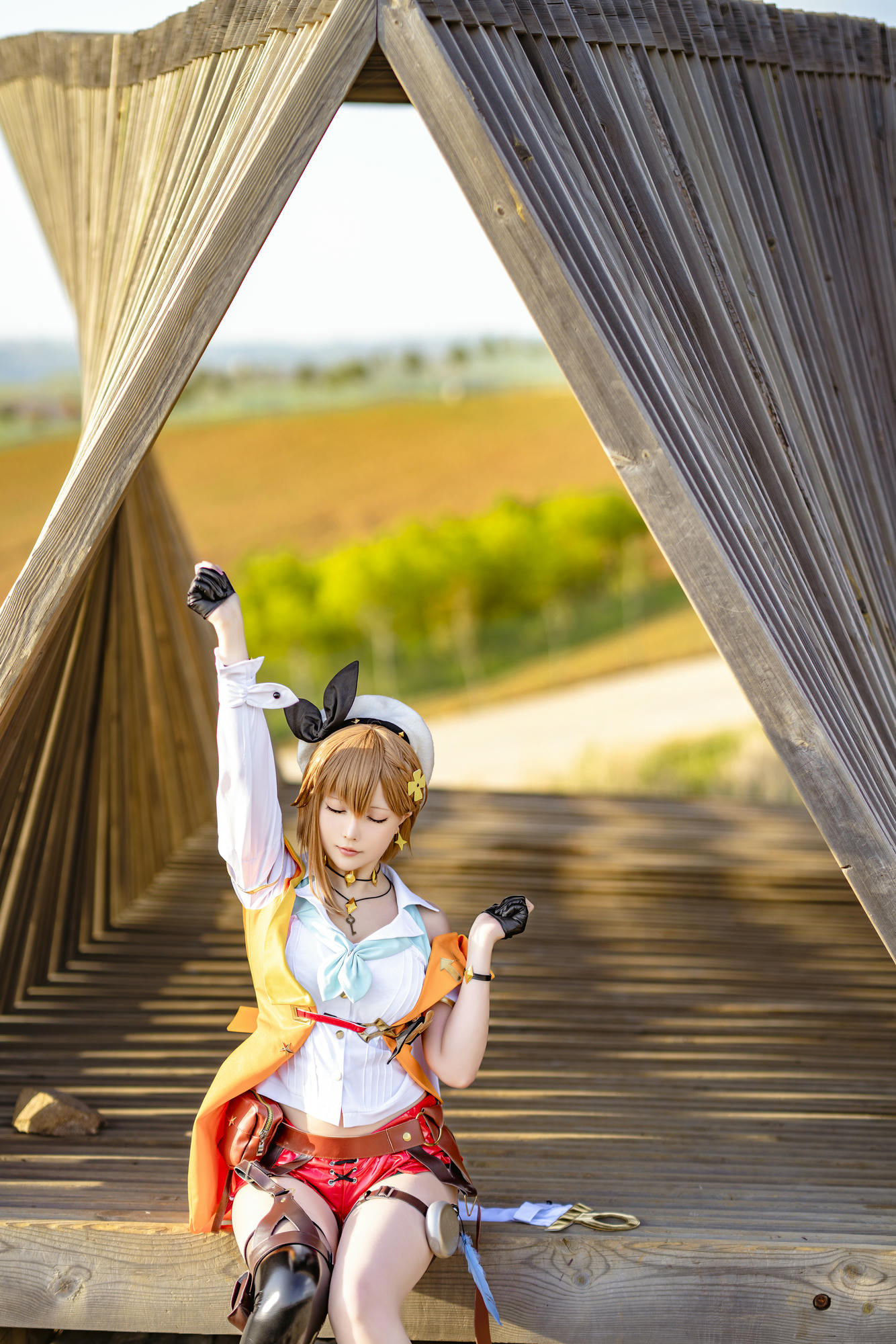 星之迟迟 NO.189 2023 4月计划A 莱莎的炼金工坊2-莱莎 [38P 210MB]_第1集