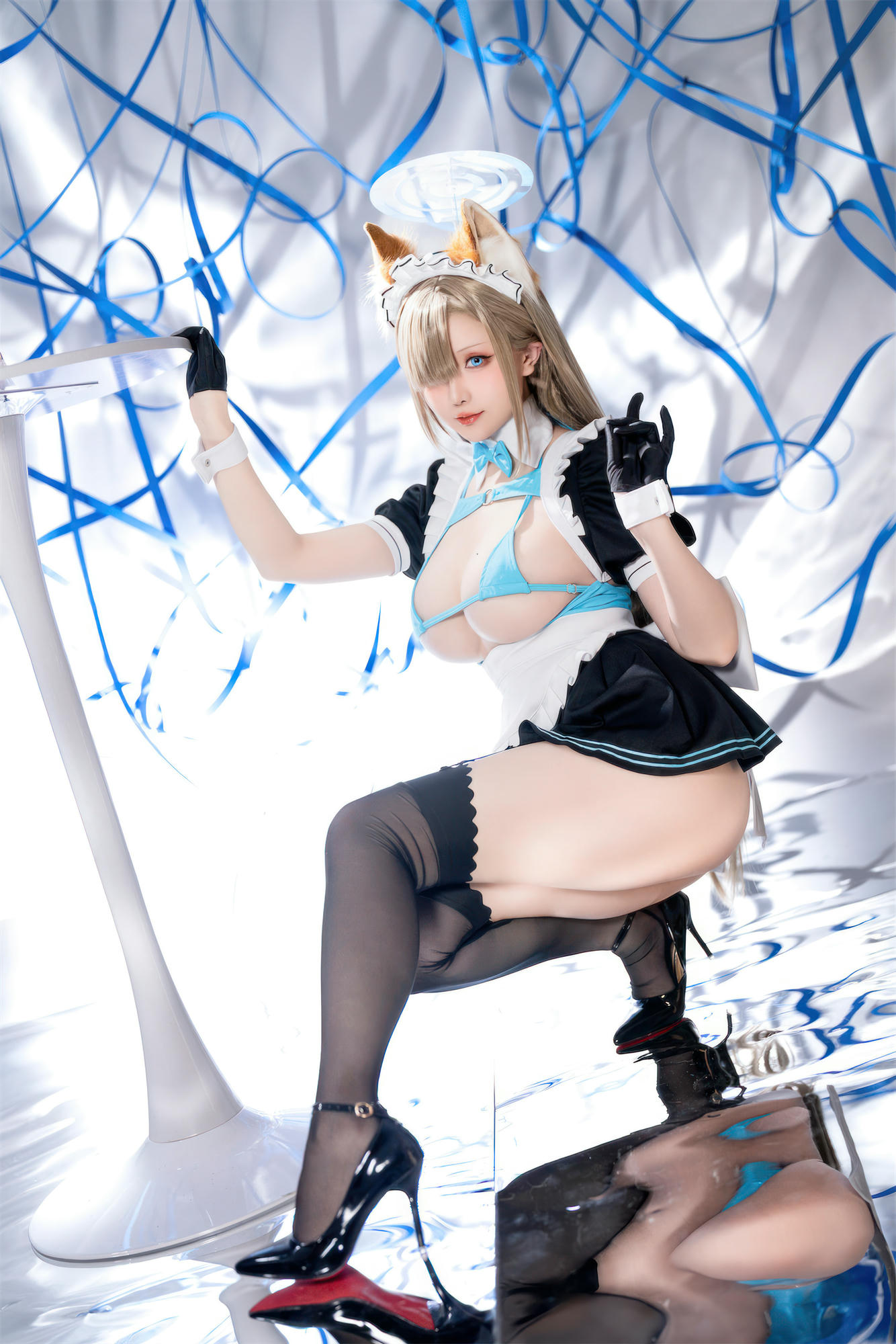星之迟迟 NO.225 2023-12-C明日奈女仆[94P-206.4M]_第2集