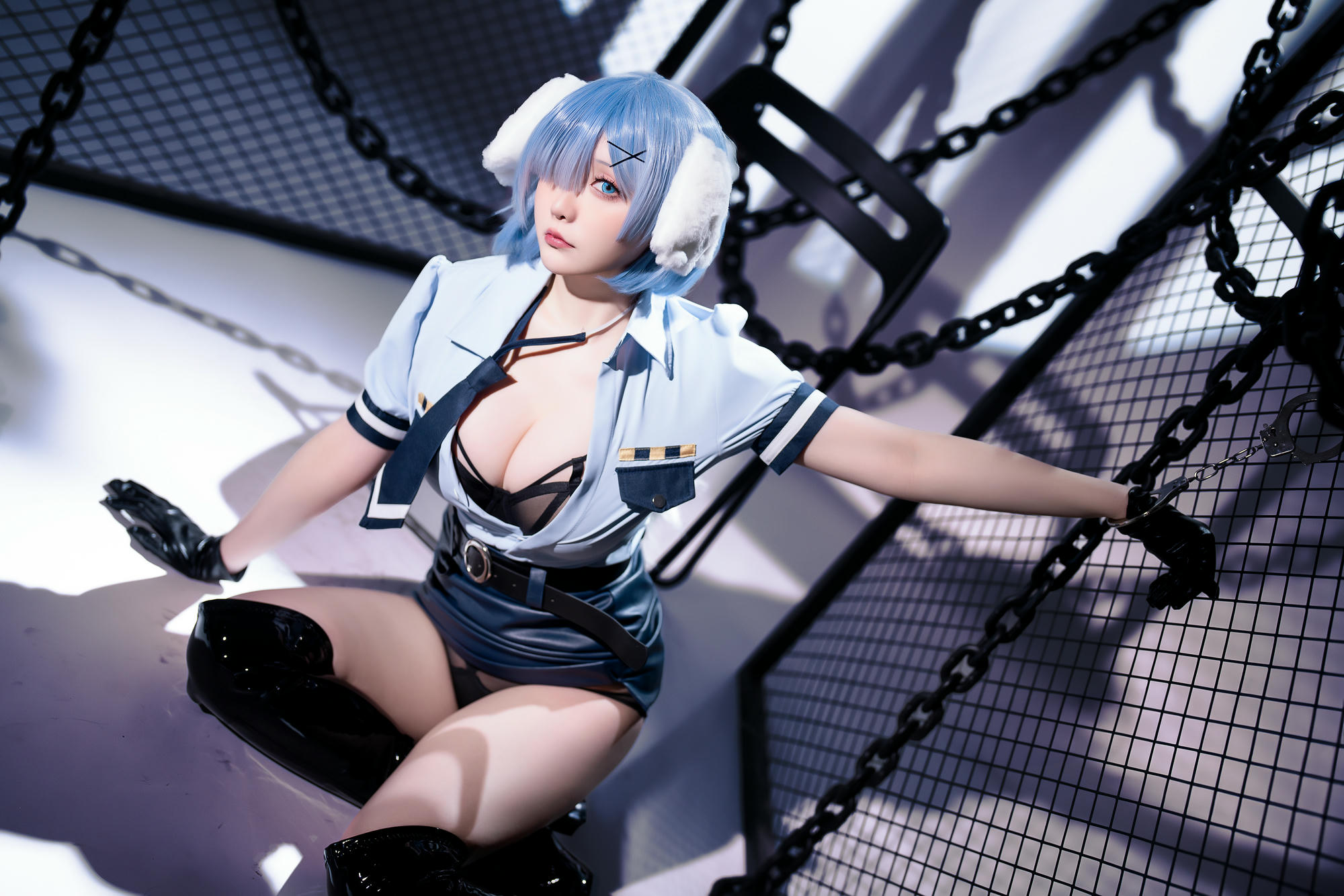 星之迟迟 NO.236 2024-2-C RE0 蕾姆 狗耳警官 [101P1V-3.73GB]_第4集