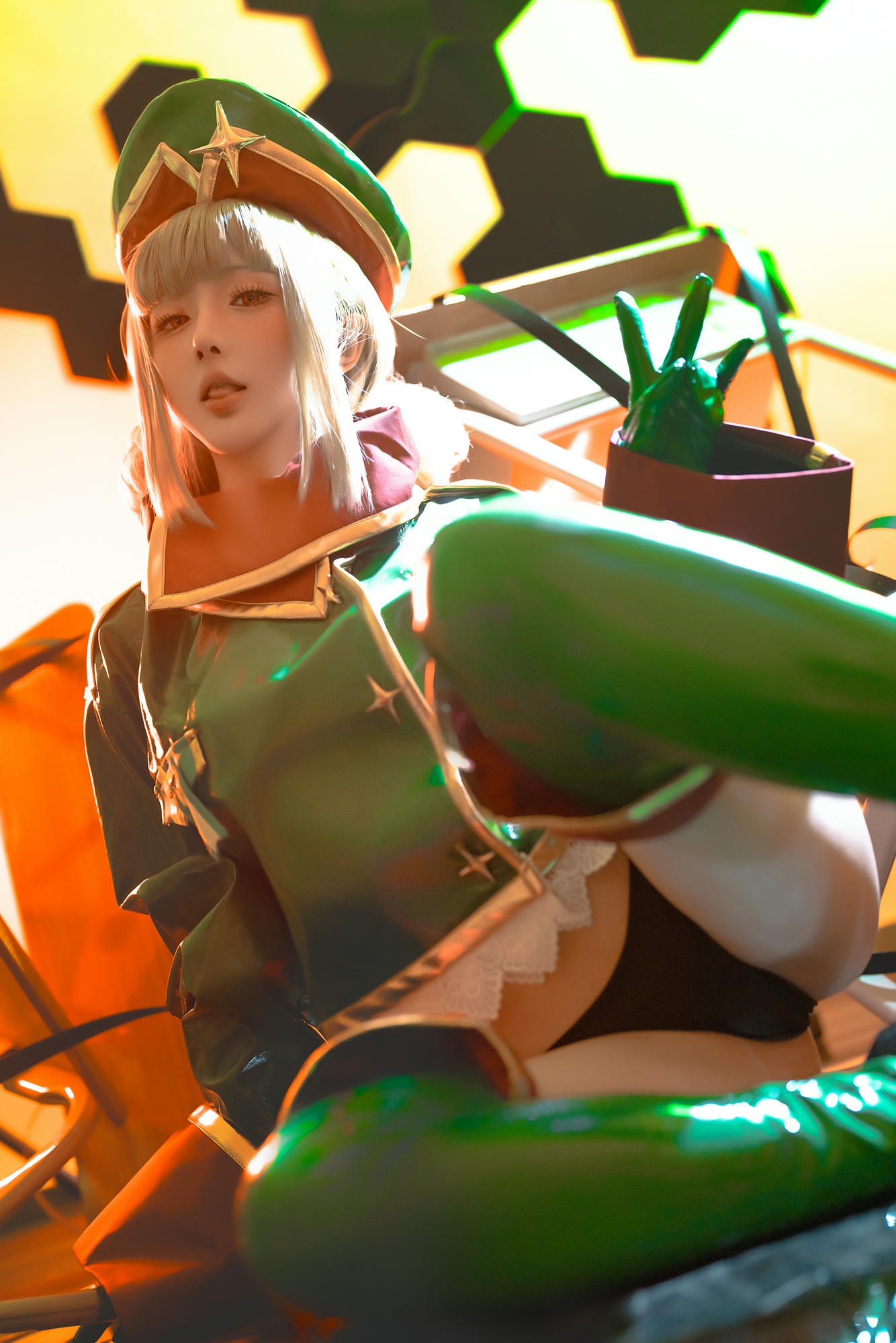 星之迟迟 NO.253 2024-8-G 憧憬成为魔法少女—阿良河基维 [28P 263MB]_第1集