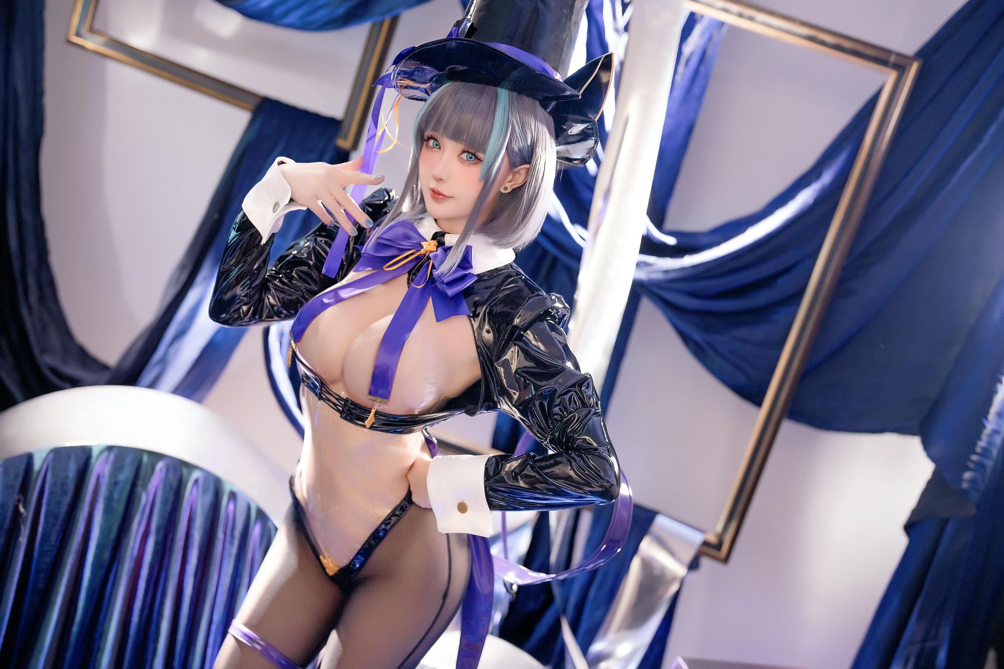 星之迟迟 NO.255 2024-8-A 碧蓝航线—柴郡 [32P 280MB]_第1集