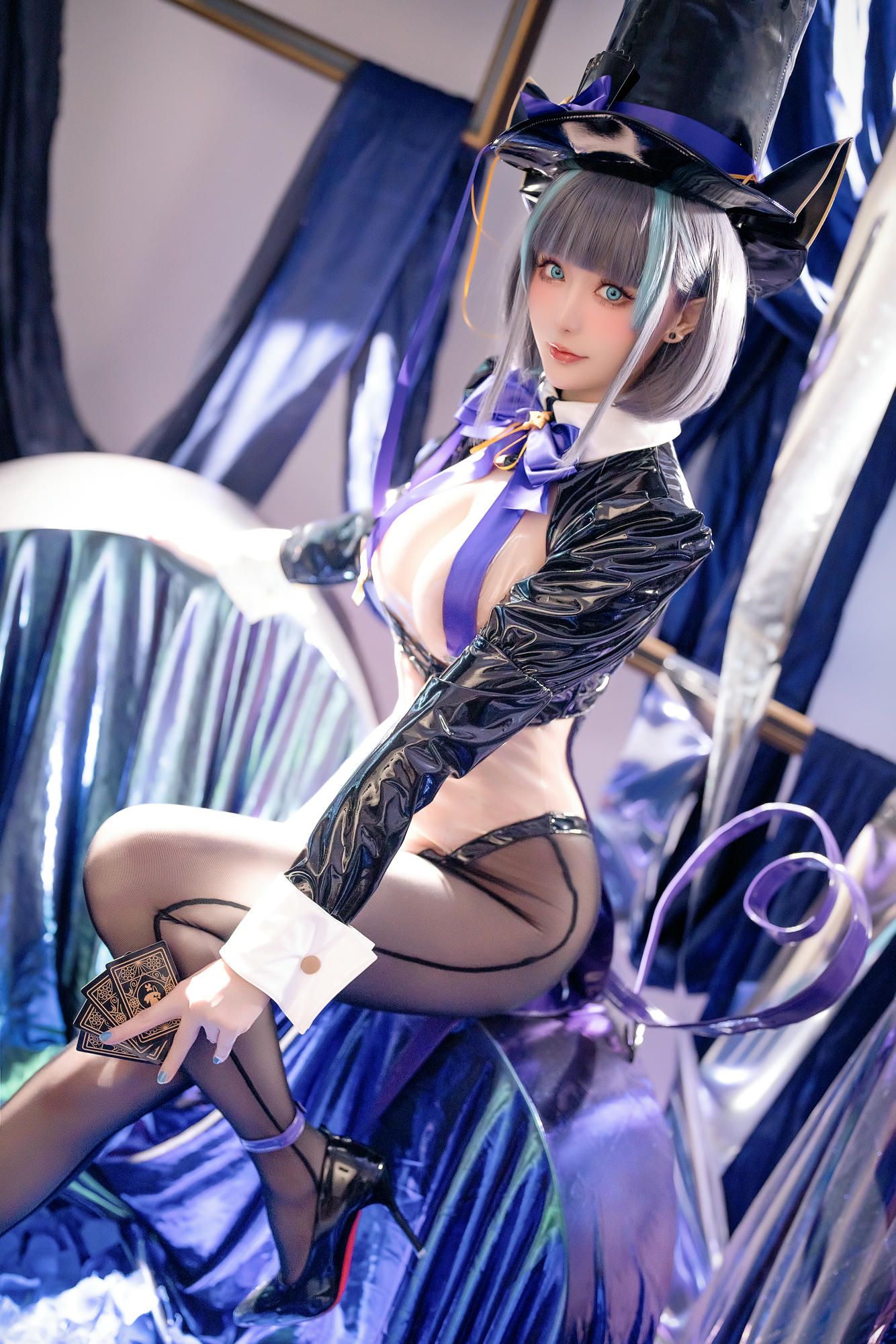 星之迟迟 NO.255 2024-8-A 碧蓝航线—柴郡 [32P 280MB]_第1集