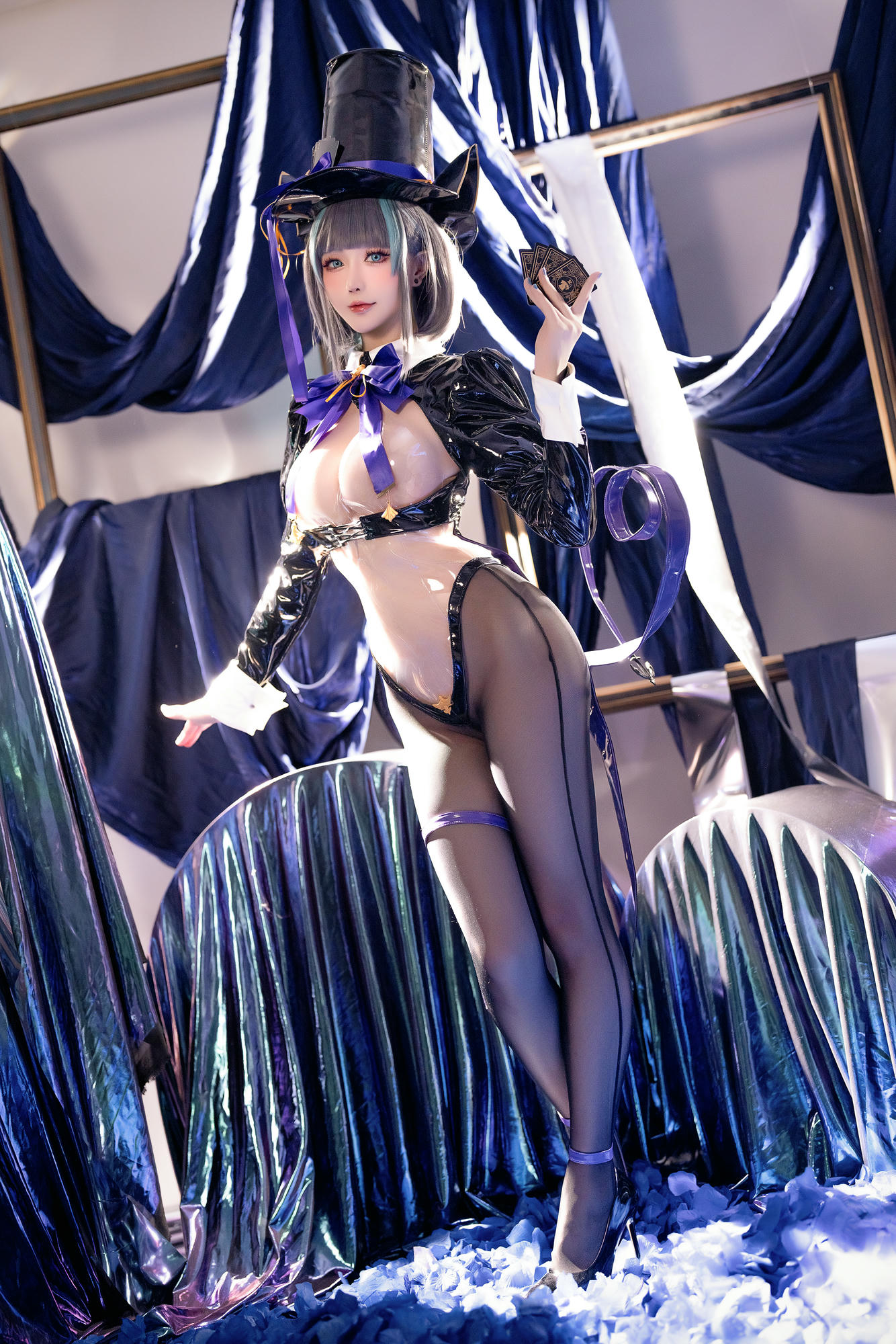 星之迟迟 NO.255 2024-8-A 碧蓝航线—柴郡 [32P 280MB]_第1集