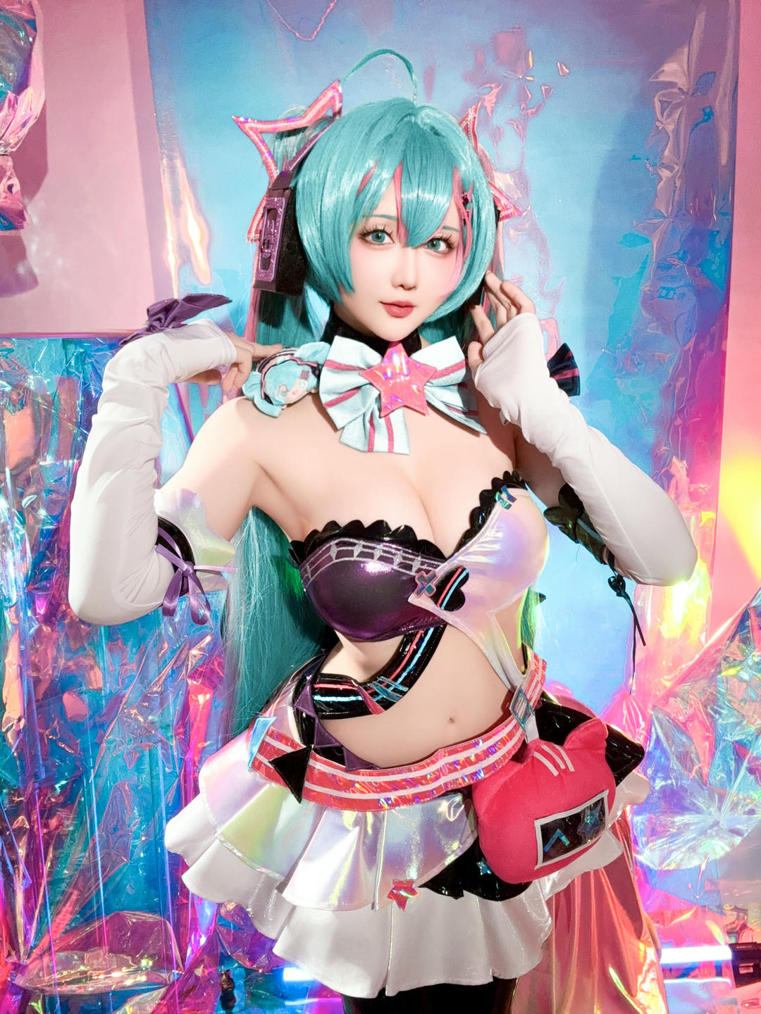 星之迟迟 NO.261 2024-7-B Miku初音未来 喵斯快跑 [73P1V 2.23GB]_第4集