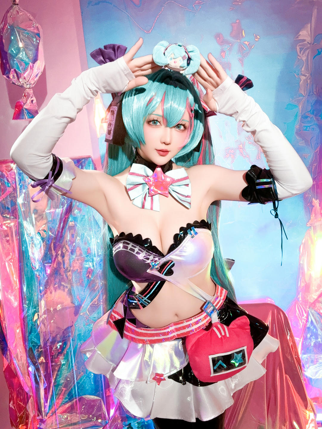星之迟迟 NO.261 2024-7-B Miku初音未来 喵斯快跑 [73P1V 2.23GB]_第4集