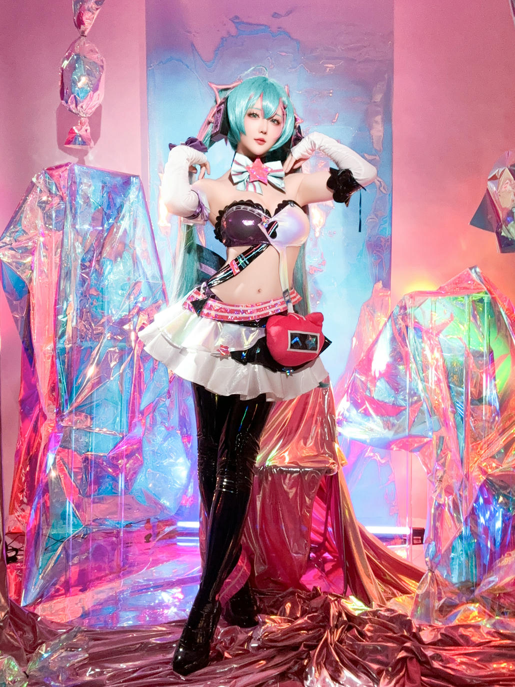 星之迟迟 NO.261 2024-7-B Miku初音未来 喵斯快跑 [73P1V 2.23GB]_第4集