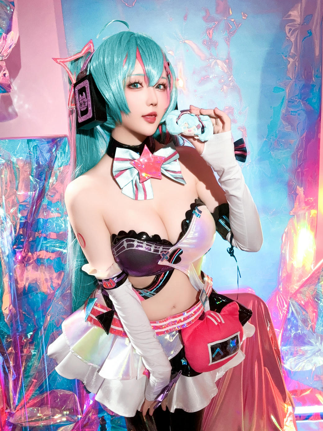 星之迟迟 NO.261 2024-7-B Miku初音未来 喵斯快跑 [73P1V 2.23GB]_第4集