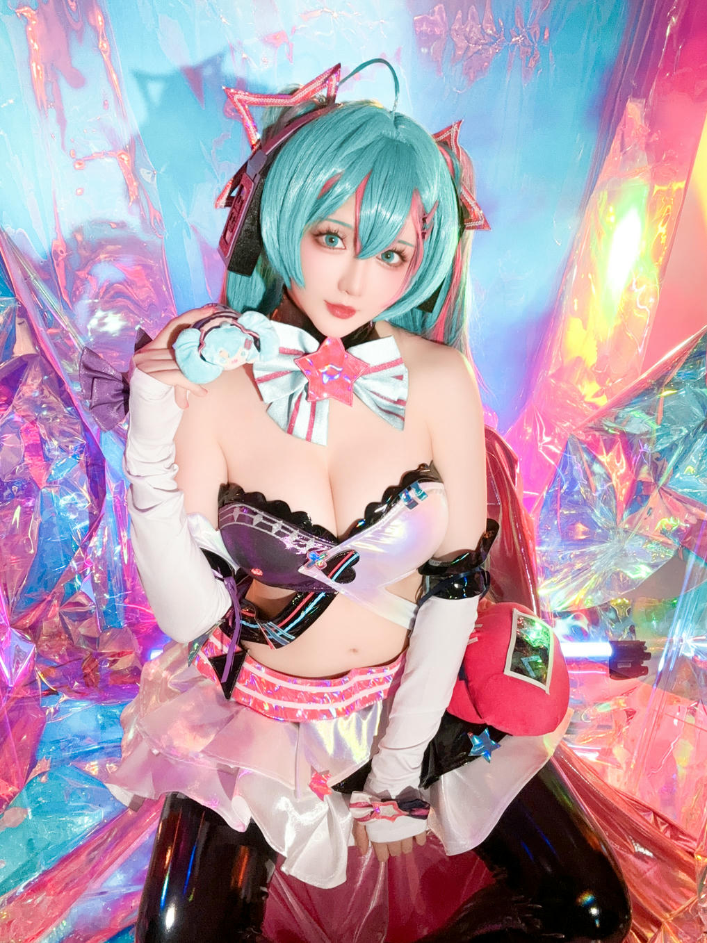 星之迟迟 NO.261 2024-7-B Miku初音未来 喵斯快跑 [73P1V 2.23GB]_第4集