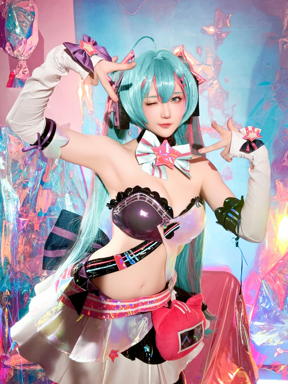 星之迟迟 NO.261 2024-7-B Miku初音未来 喵斯快跑 [73P1V 2.23GB]_第4集