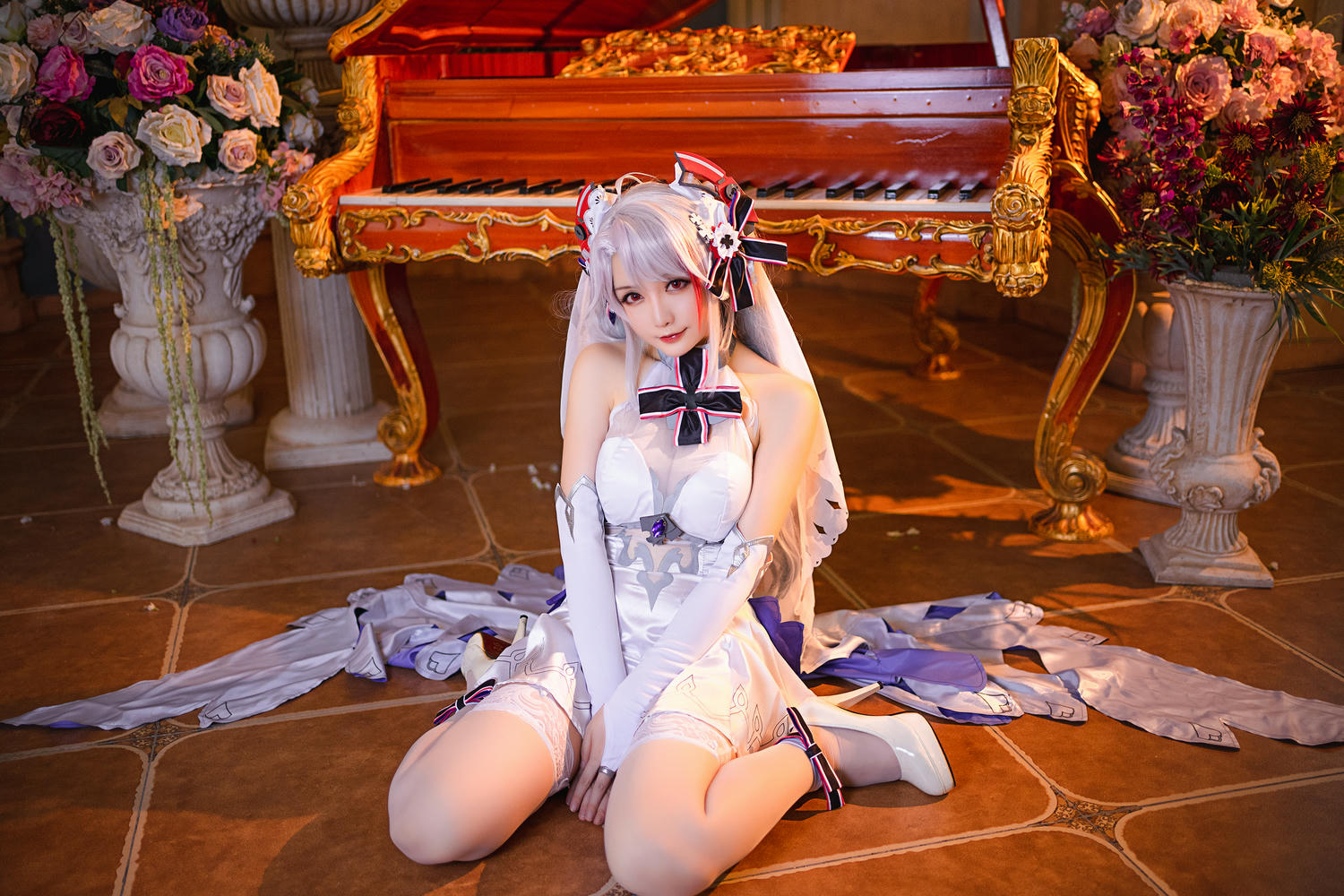 星之迟迟 - NO.52 秘密花园-欧根婚纱 [20P-104MB]_第1集
