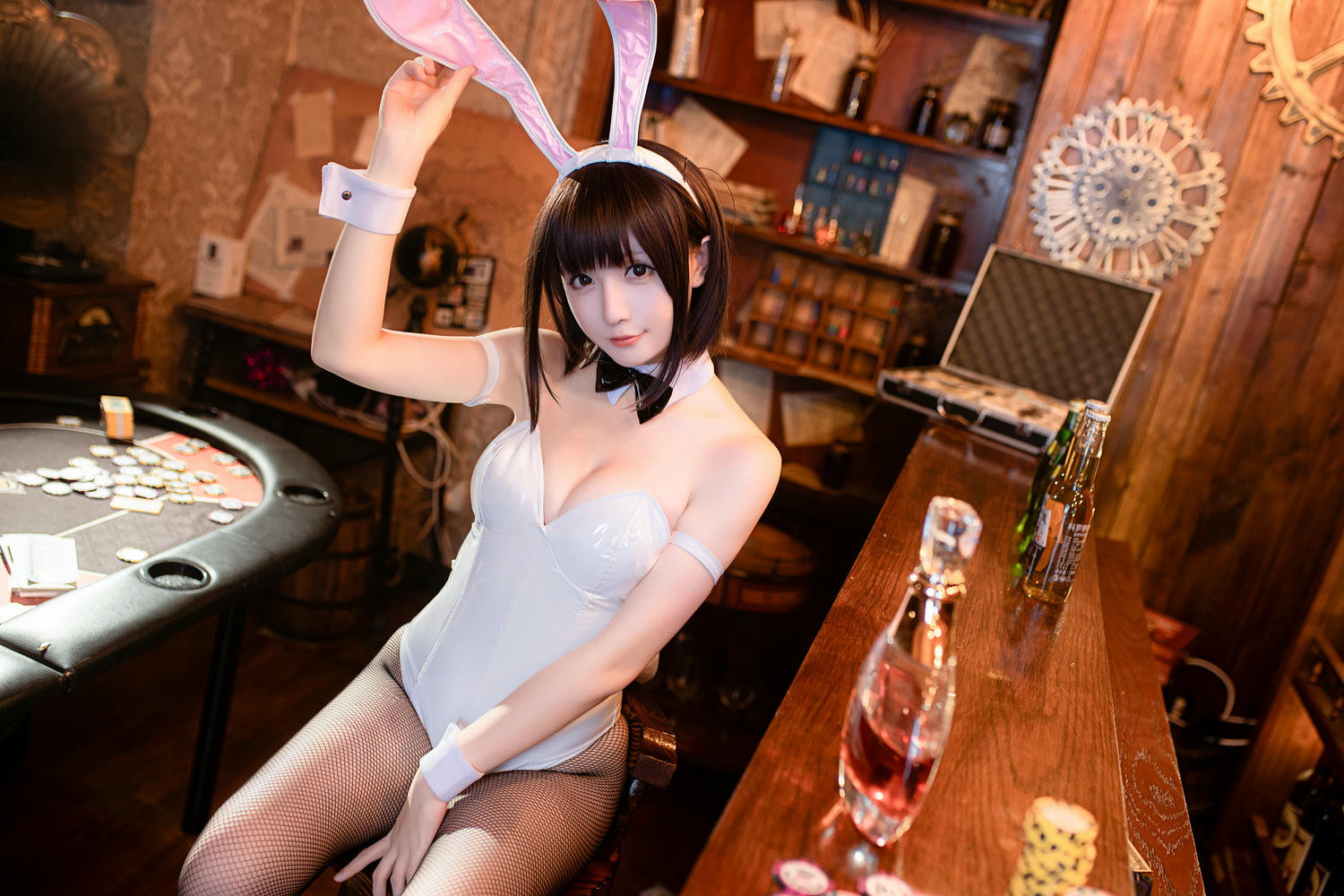 星之迟迟 - NO.58 加藤惠-兔女郎 [46P1V-206MB]-正片40P_第1集