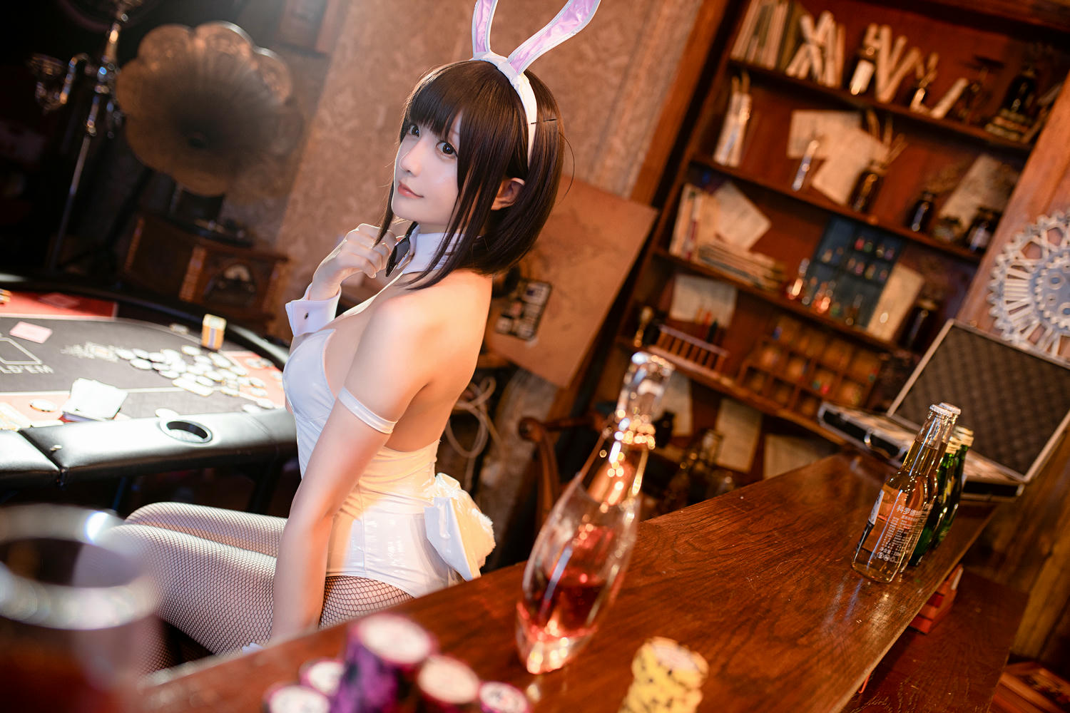 星之迟迟 - NO.58 加藤惠-兔女郎 [46P1V-206MB]-正片40P_第1集