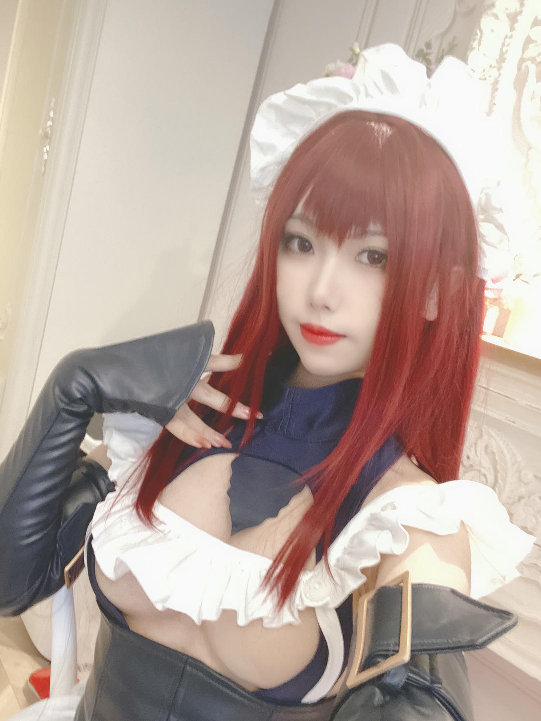一北亦北 NO.009 斯卡哈同人女仆 [24P2V-115MB]_第2集