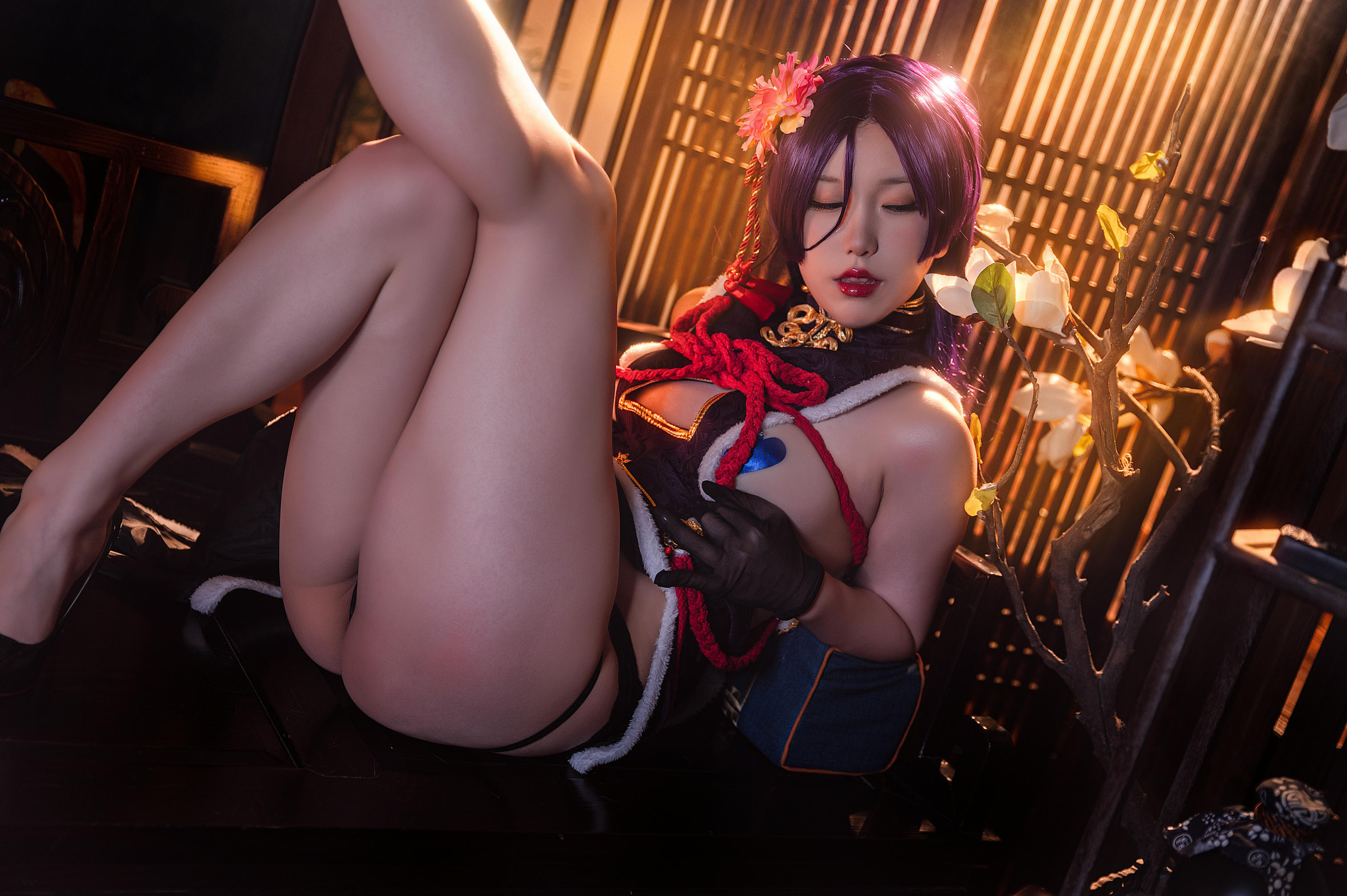 一北亦北 NO.017 奶光新春旗袍 [42P1V-540MB]-一北 奶光旗袍_第1集