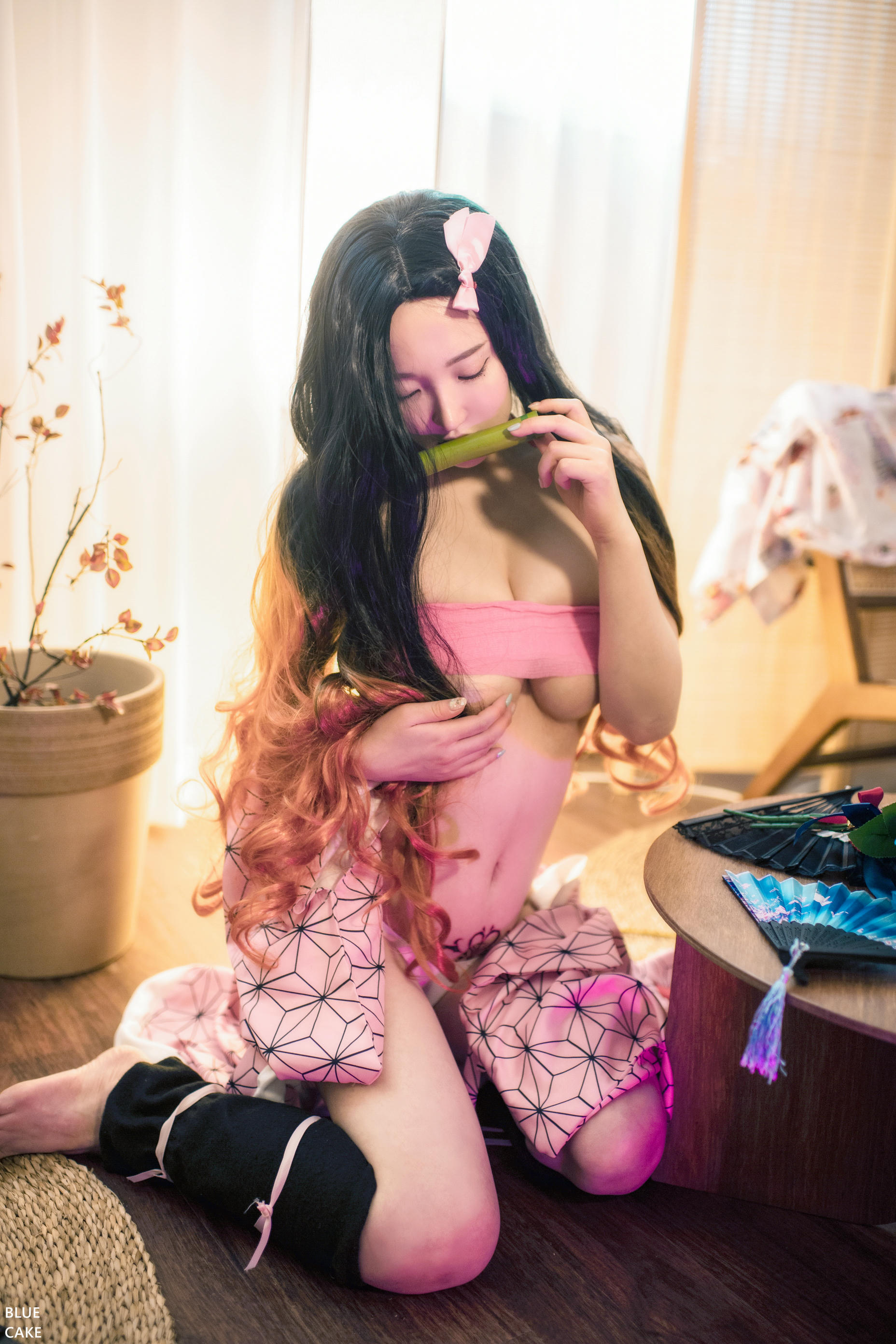韩国模特孙乐乐-027_[BLUECAKE] Vol.0007 Son Ye-Eun (손예은) - Pink Oni_第2集