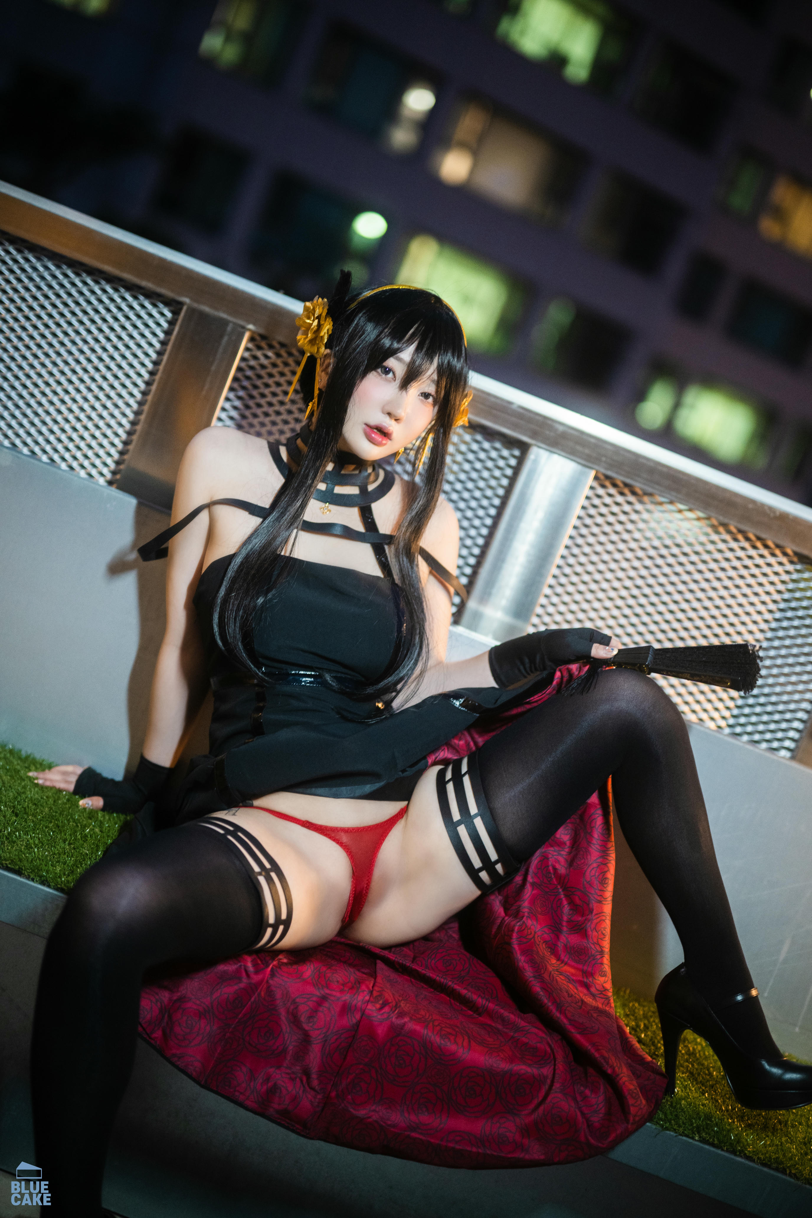 韩国模特孙乐乐-BLUECAKE Vol.0041 YeEun_BlackRose_RED+ [131P 3.25GB]_第1集