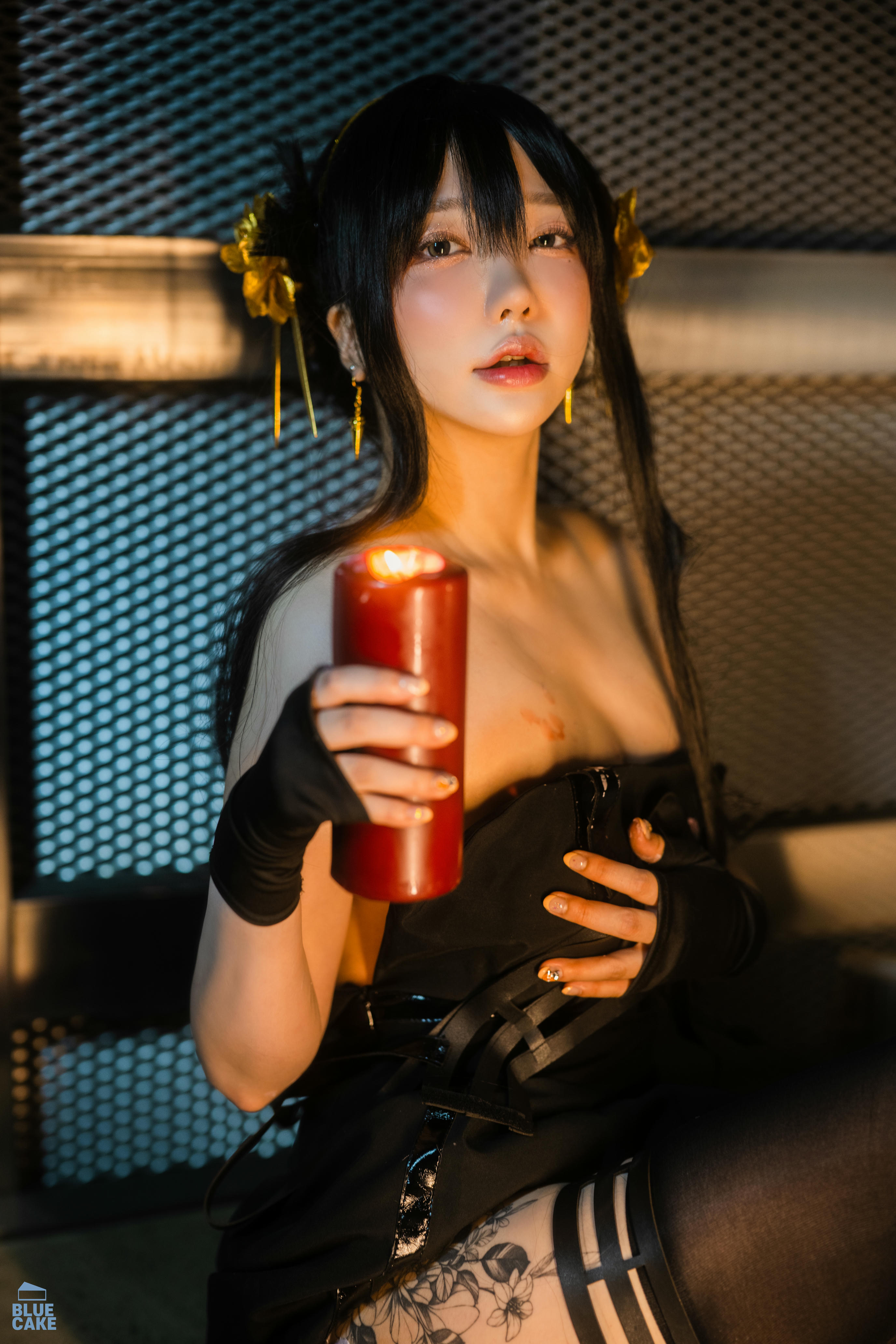 韩国模特孙乐乐-BLUECAKE Vol.0041 YeEun_BlackRose_RED+ [131P 3.25GB]_第5集