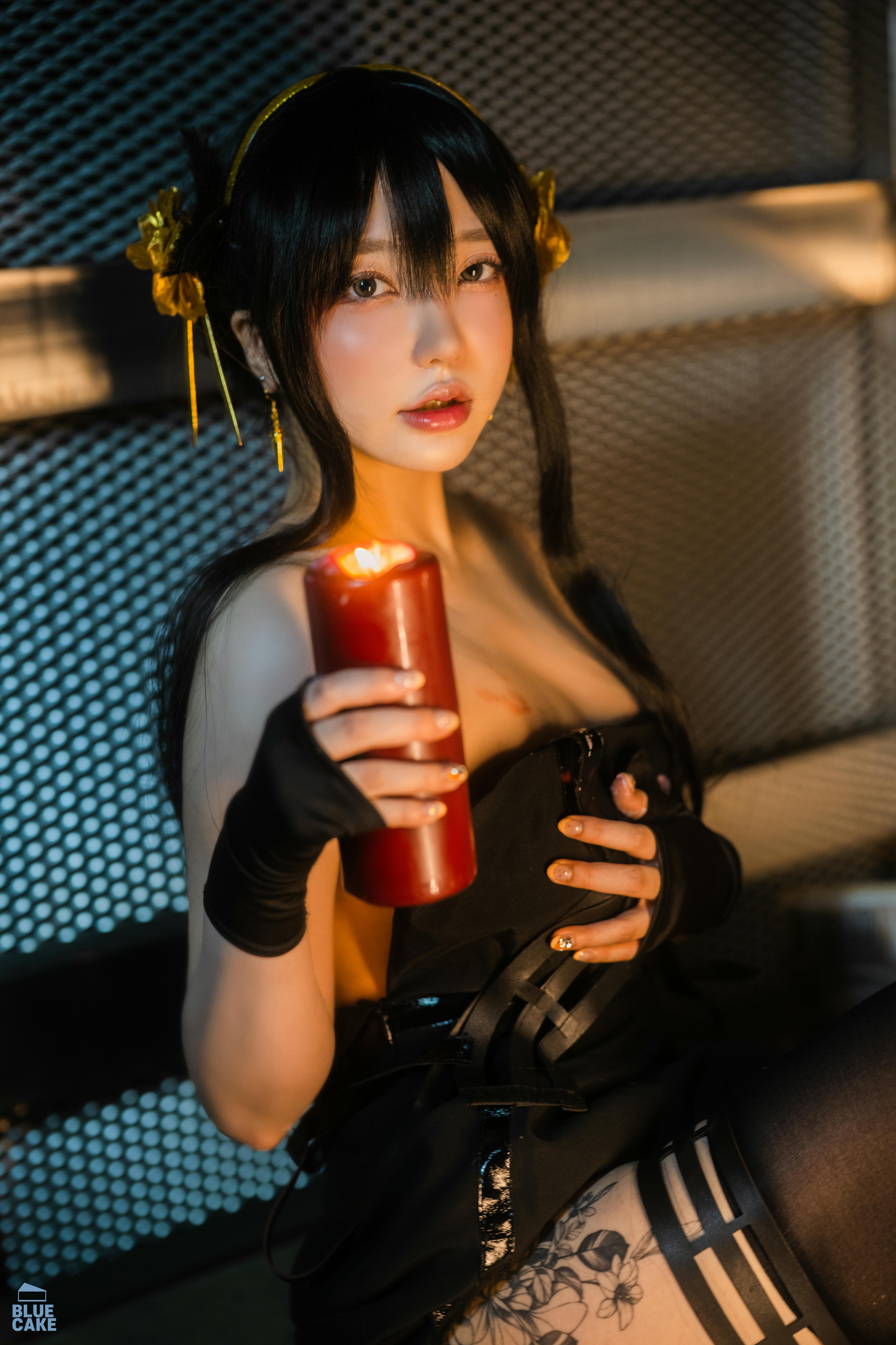 韩国模特孙乐乐-BLUECAKE Vol.0041 YeEun_BlackRose_RED+ [131P 3.25GB]_第5集