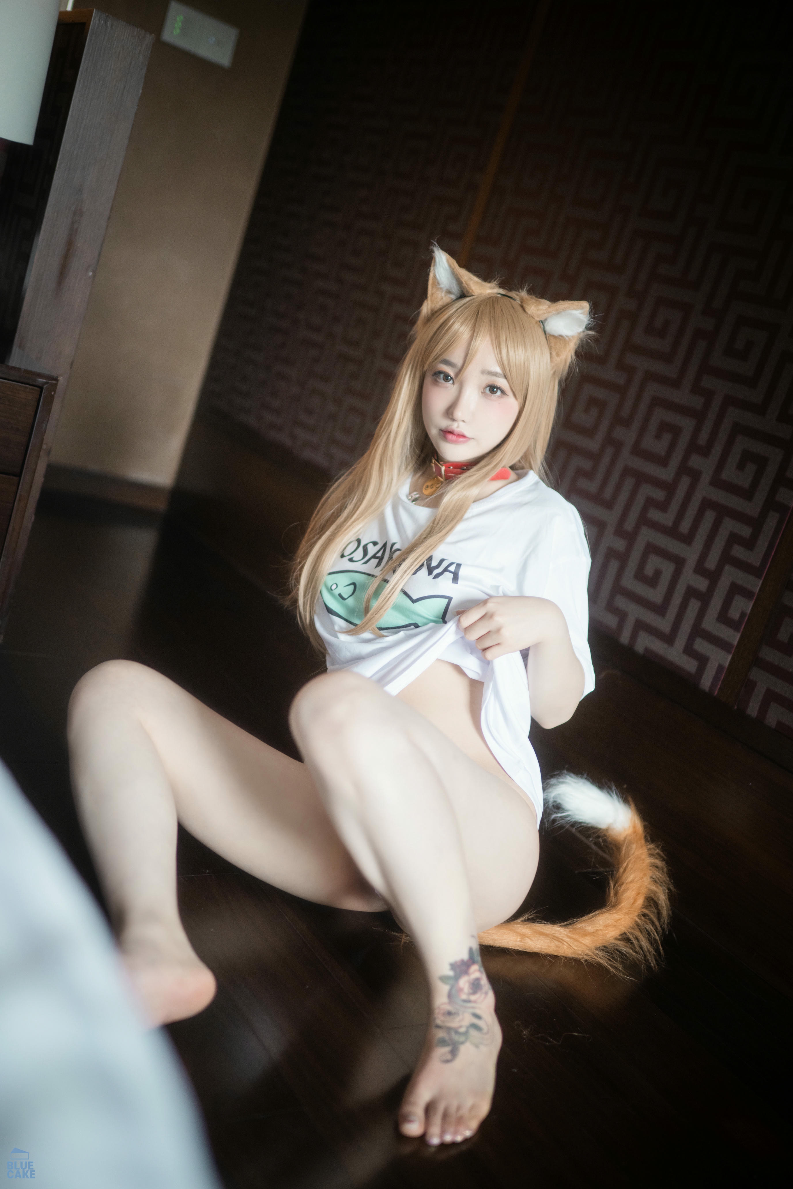韩国模特孙乐乐-BLUECAKE Vol.0069 YeEun (손예은) Puss Puss RED.Ver + COSPLAY [202P-1.81GB]_第10集