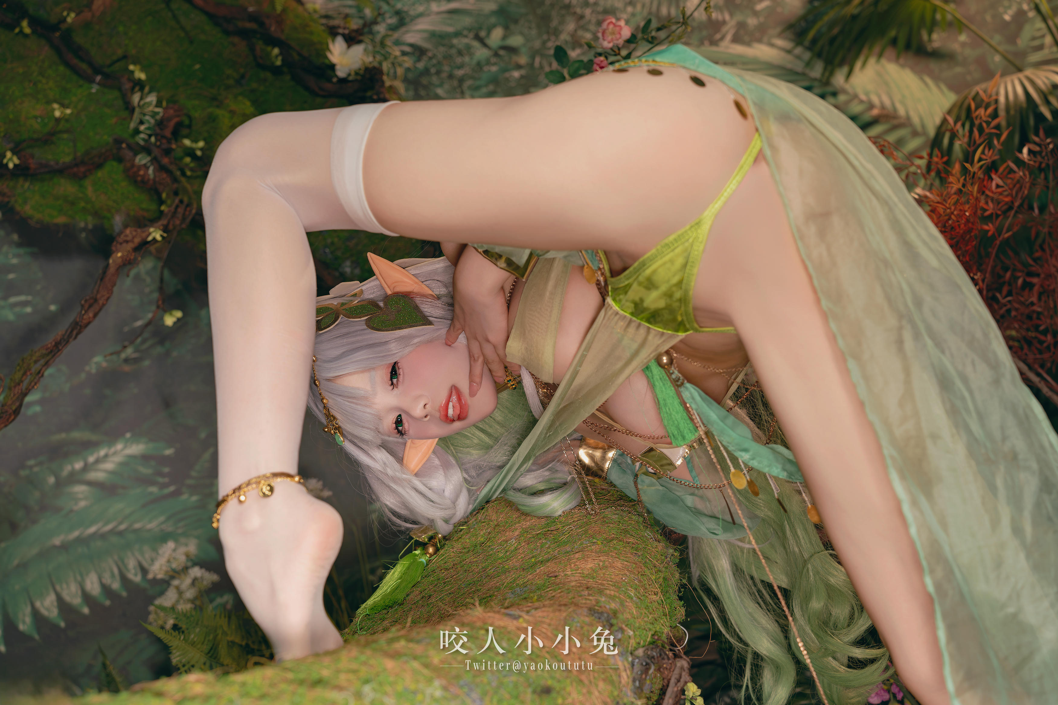 黏黏团子兔 NO.120 咬人小小兔 被遗忘的大慈树王&大摆锤 [74P1V-1.47G]_第3集