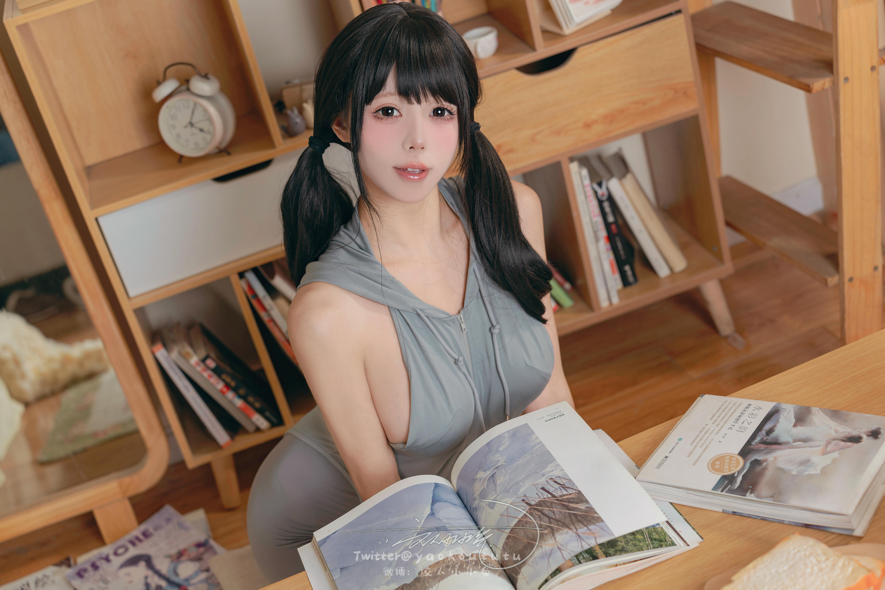 黏黏团子兔 NO.128 23十二月票专属特典『小灰兔』[41P-575MB]_第1集