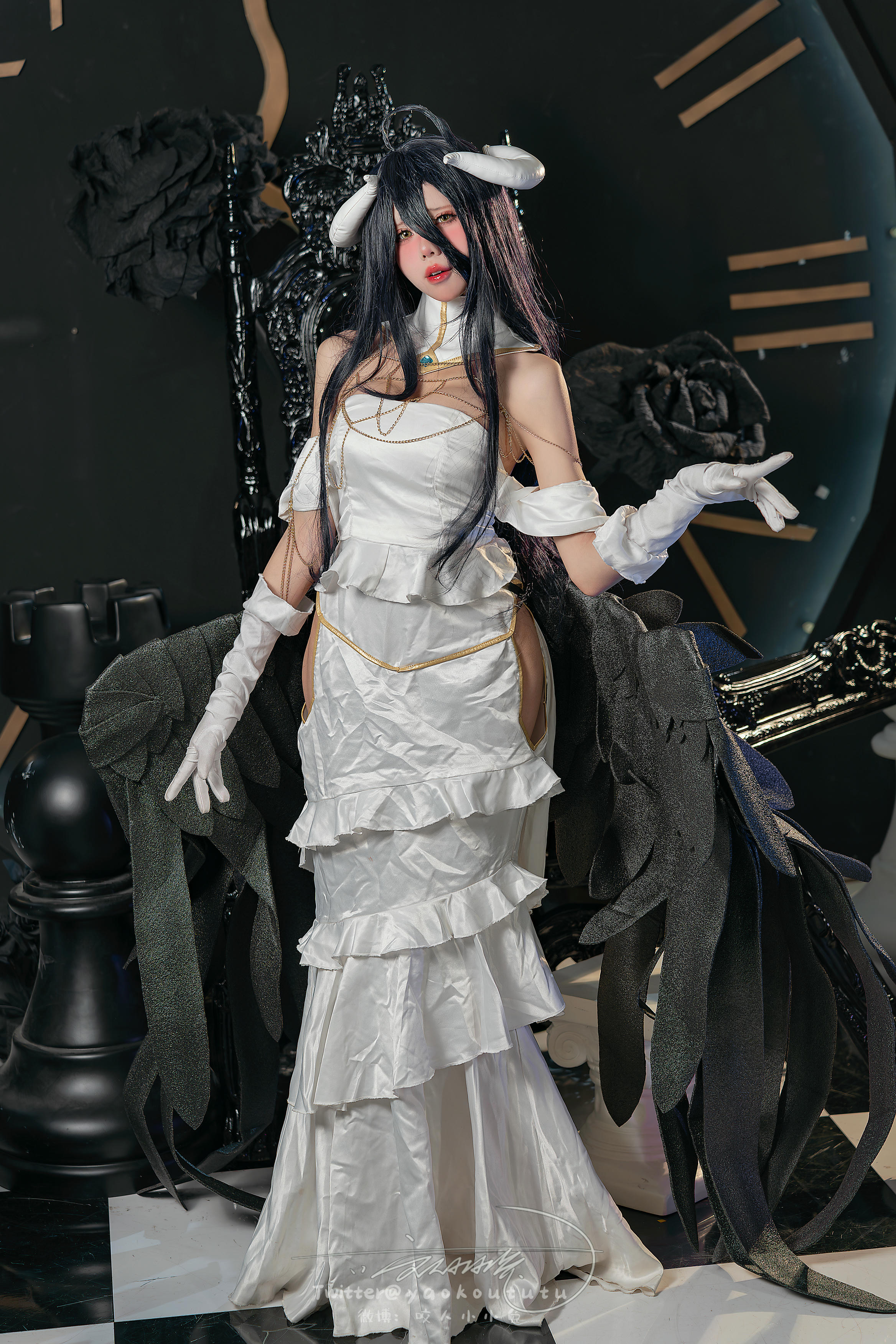 黏黏团子兔 NO.129 23十二月作品『魅魔之耻 雅儿贝德』[73P 1V-1.37G]_第1集