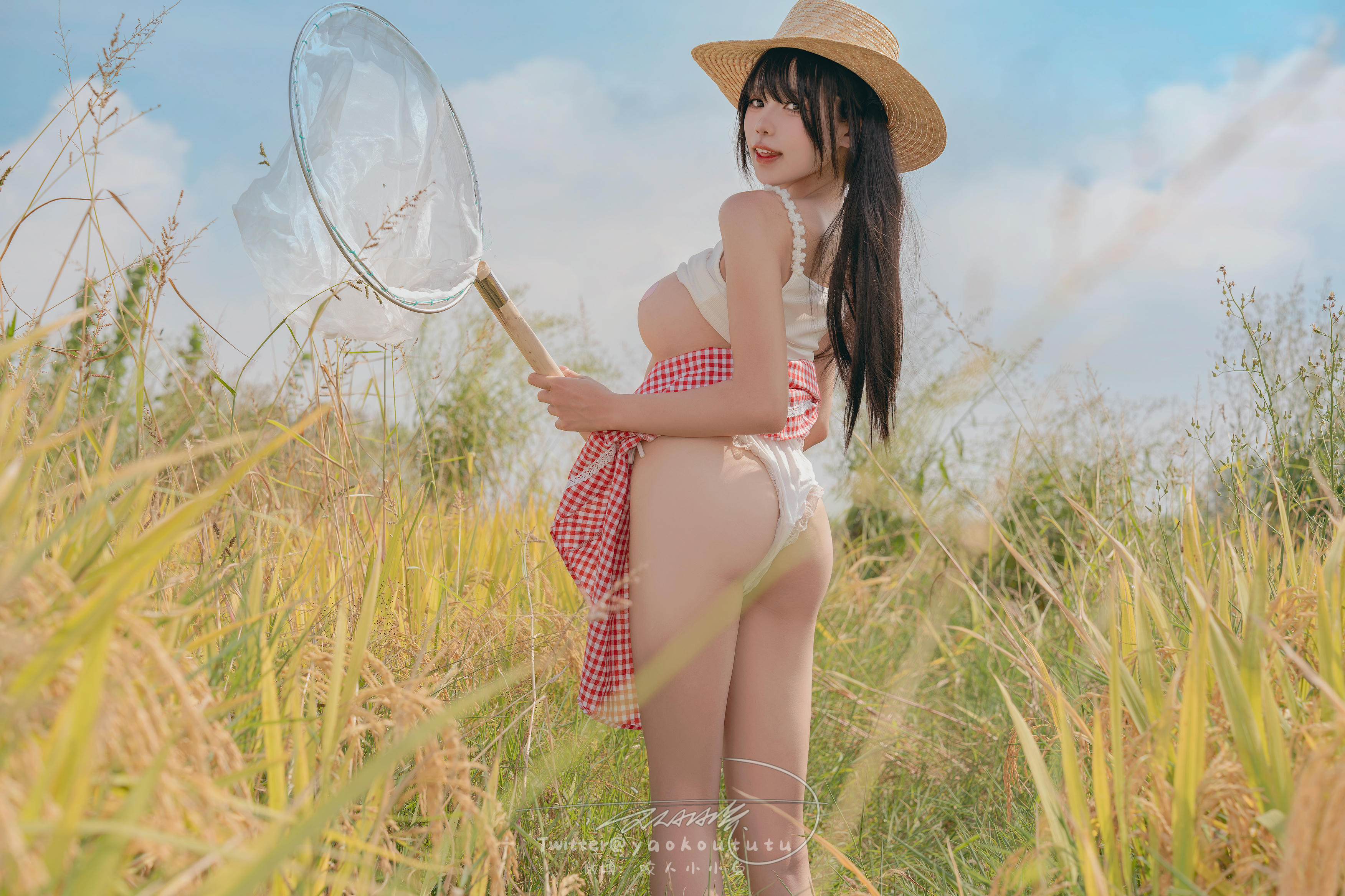 黏黏团子兔 NO.134 咬人小小兔 2401月作品『稻香』盛夏好声音 [71P1V 1.56GB]_第2集